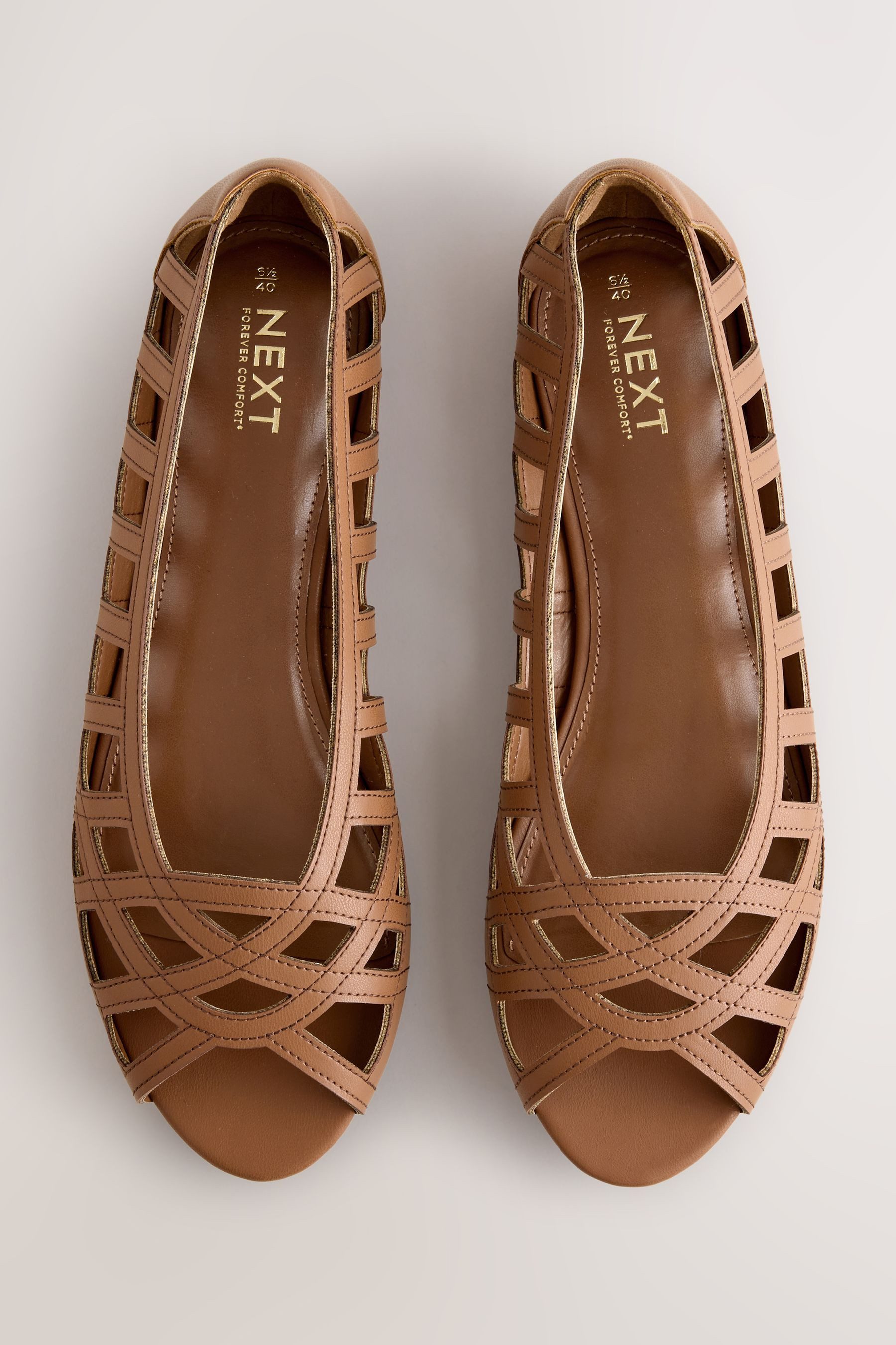Next Forever Comfort® flache Schuhe, extra weit Ballerina (1-tlg)