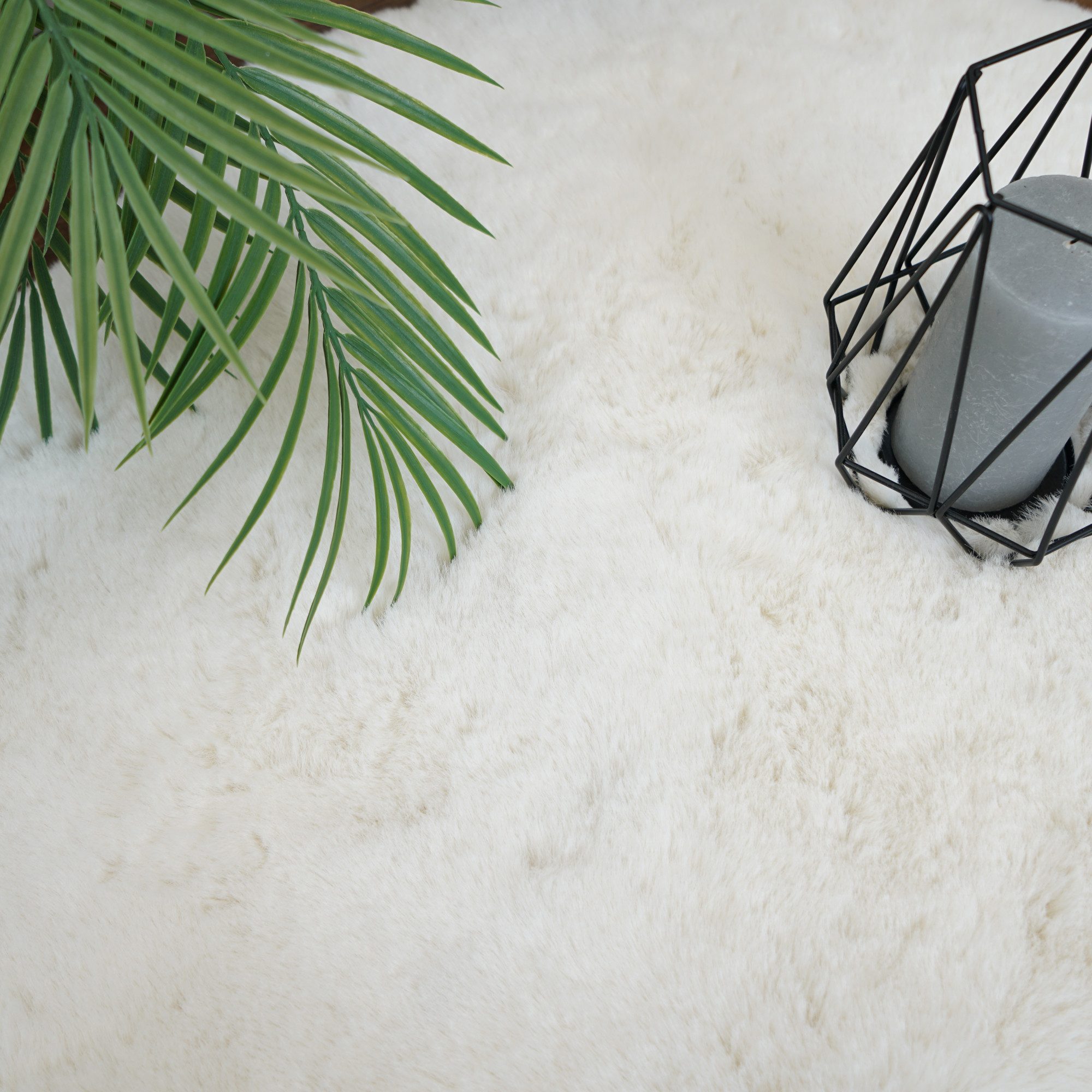 Consilio Concept Fellteppich Teppich Schaffell Imitat Fellteppich SHEEPSKIN Fell Hochflor Höhe 52mm