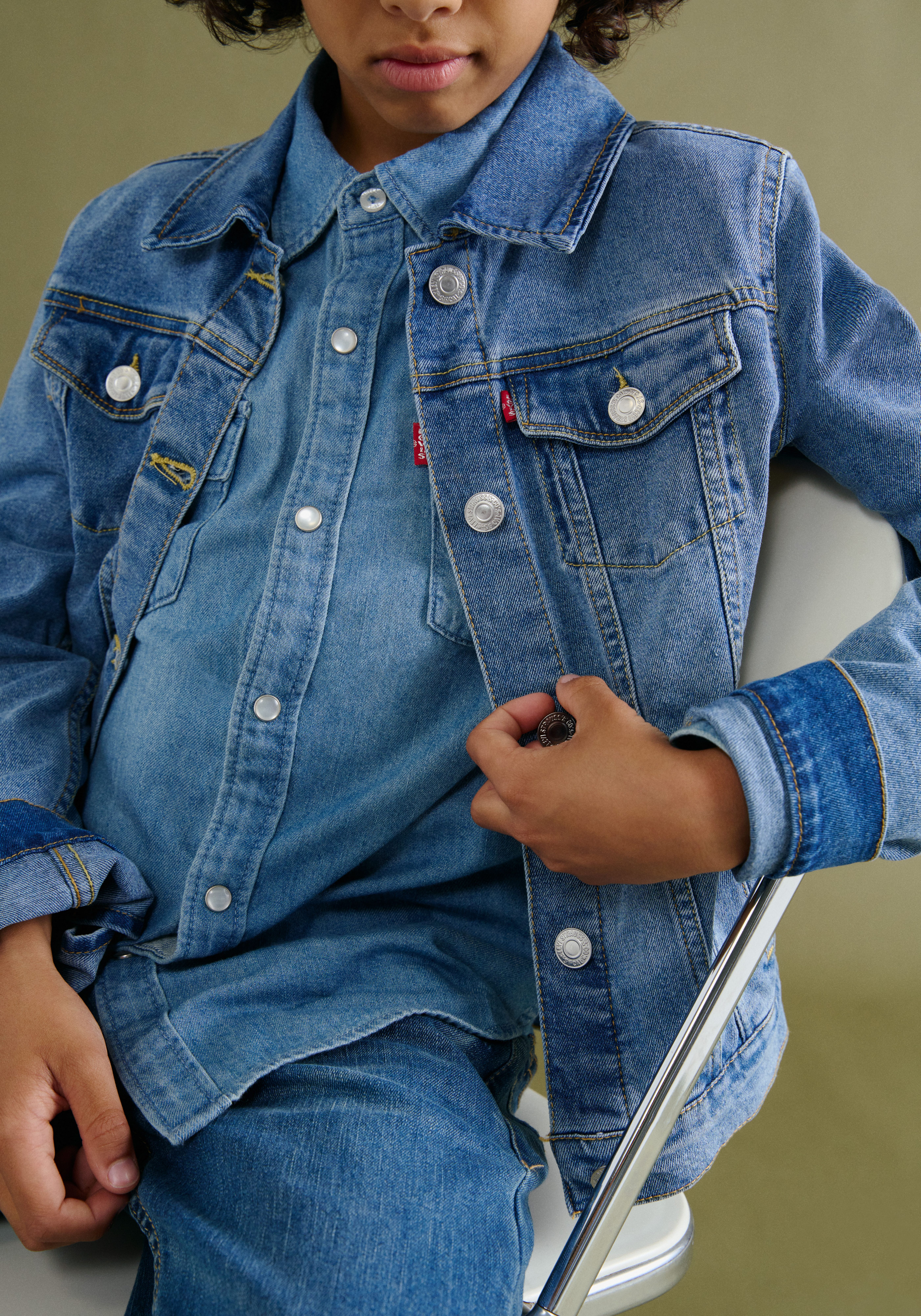 Levi's® Kids Jeansjacke TRUCKER JACKET for BOYS