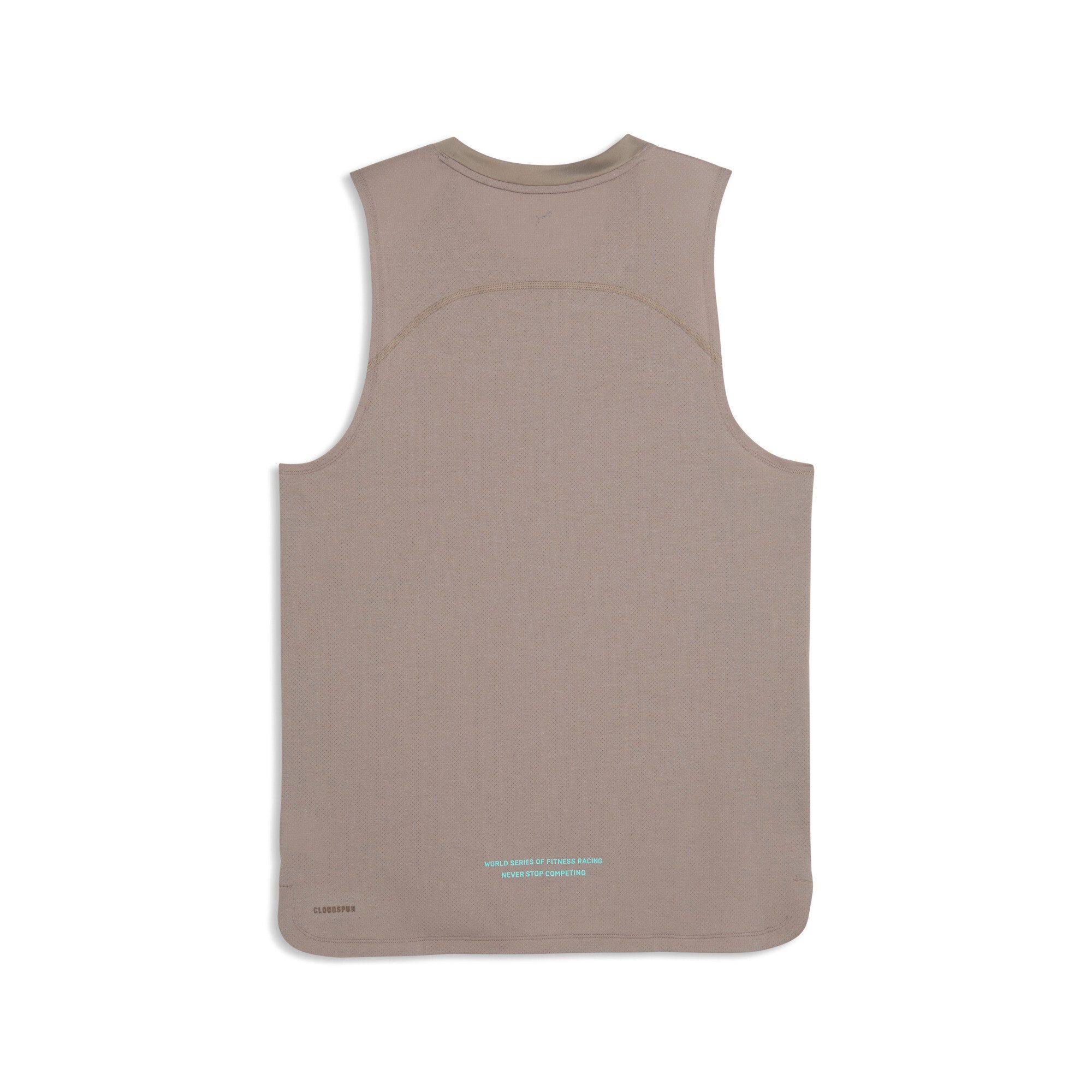 PUMA Tanktop M X HYROX CLOUDSPUN TANK ärmelloses Design, mit Rundhalsausschnitt, in normaler Länge