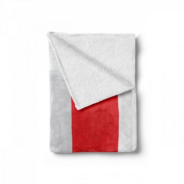 Foulard »Gemütlicher Plüsch für den Innen- und Außenbereich«, Abakuhaus, Frankreich Simplistic Aquarell-Flagge