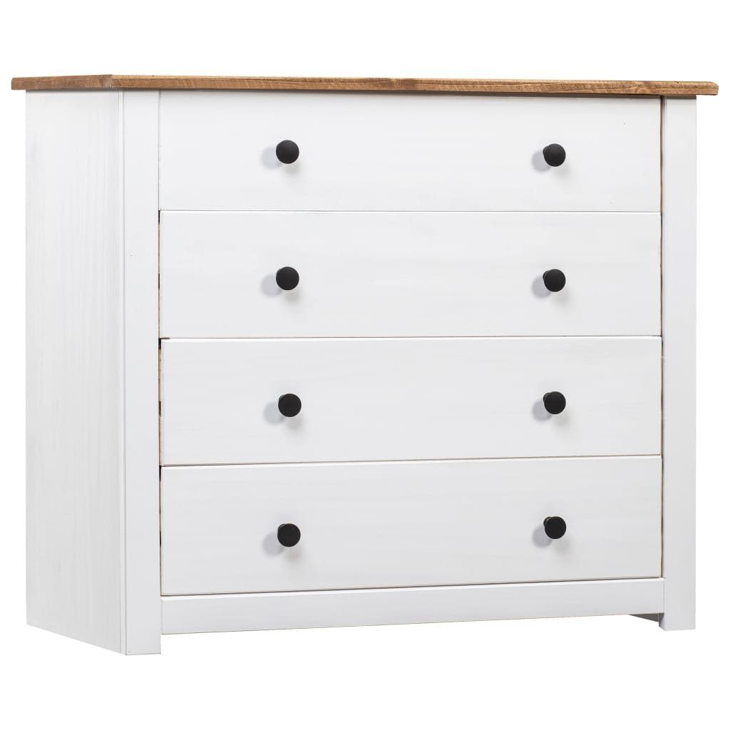 DOTMALL Sideboard mit Schublad, Anrichte Kommode im Landhaus Stil,Kiefernholz Panama