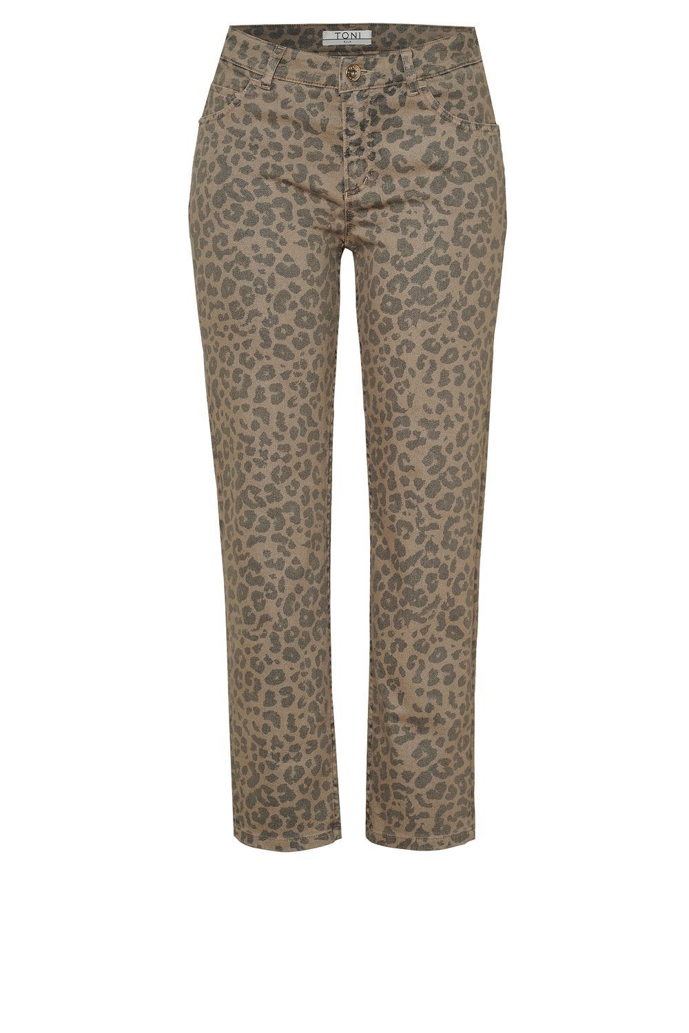 TONI 5-Pocket-Jeans Ella mit Leoprint günstig online kaufen