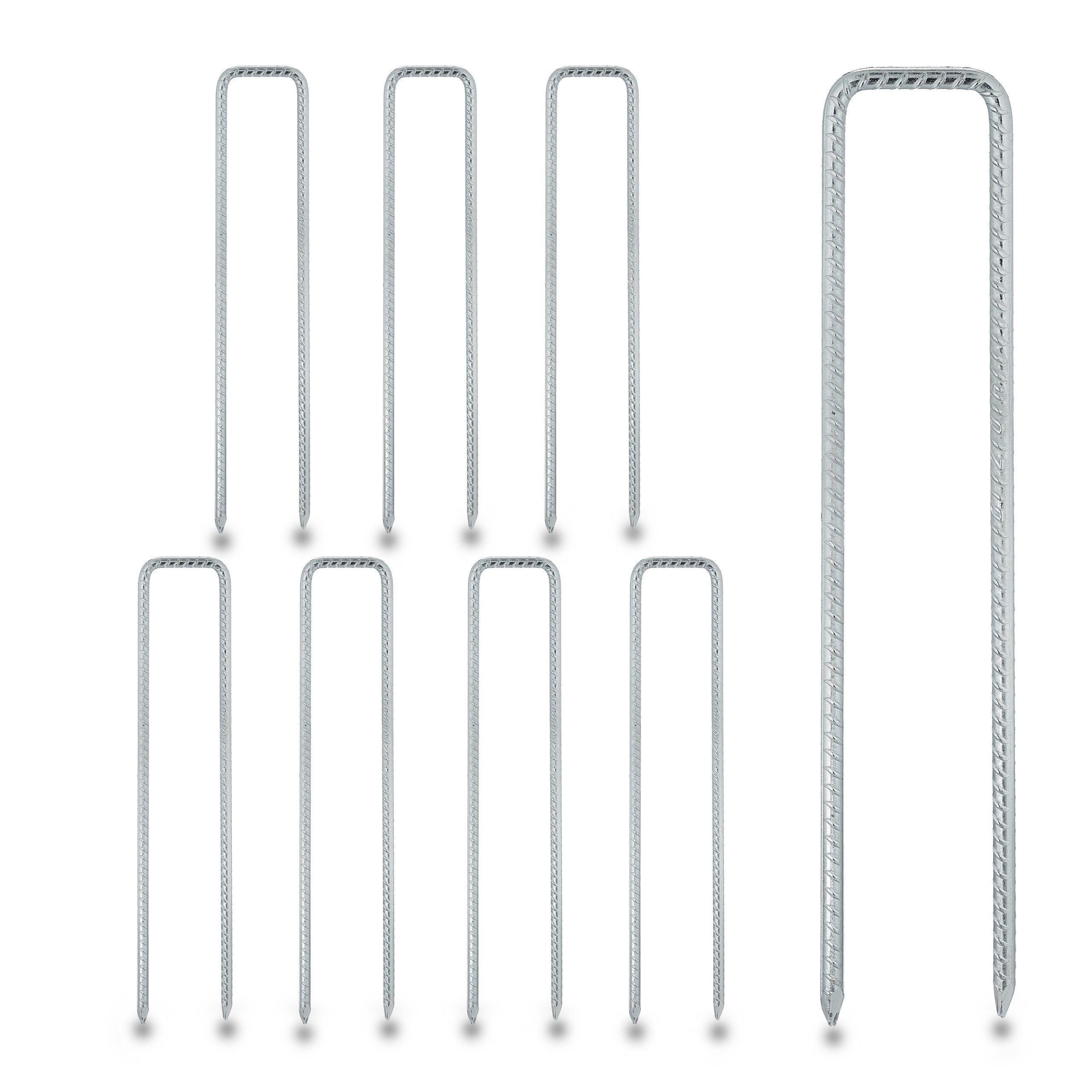 Robuste Bodenanker Für Trampolin & Schaukel – 4 Stück, Verzinkter Stahl, Mit Werkzeug