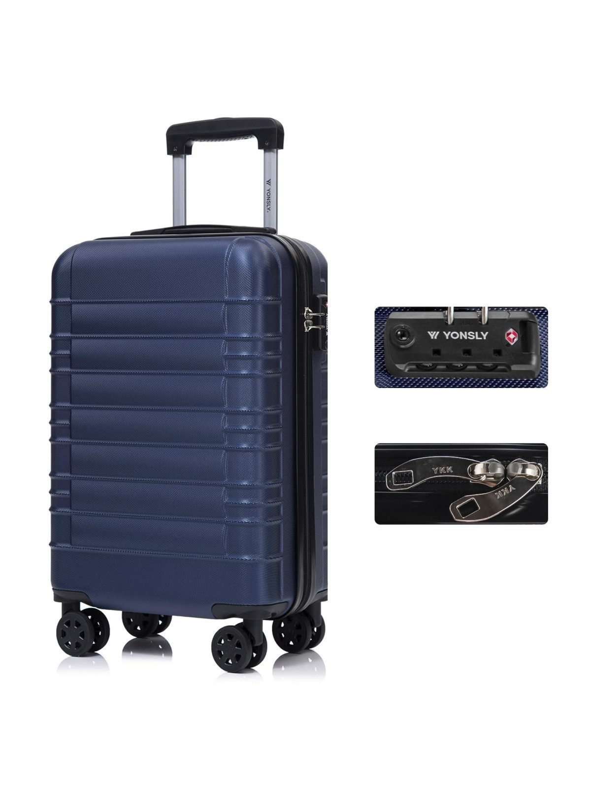 Koffer Reisekoffer ABS-Hartschalenkoffer Trolley Kabinenkoffer Rollkoffer