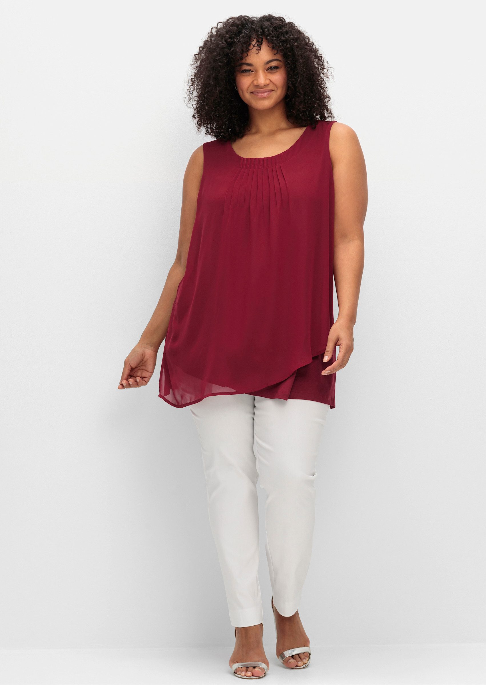 Sheego Shirttop 2-in-1-Top günstig online kaufen