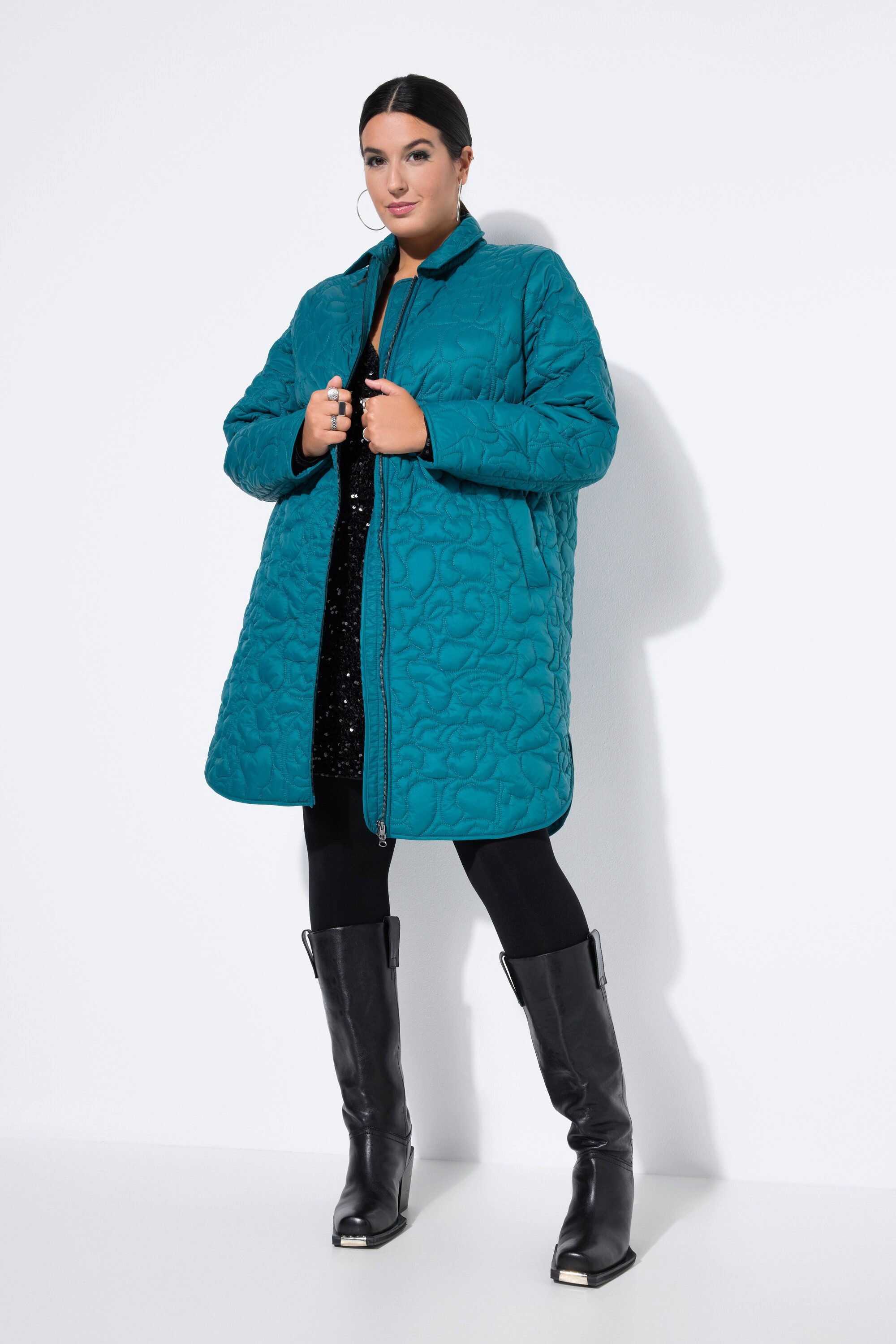 Studio Untold Wintermantel Steppmantel Loose Shape Leichtstepp LEO-Stepp günstig online kaufen