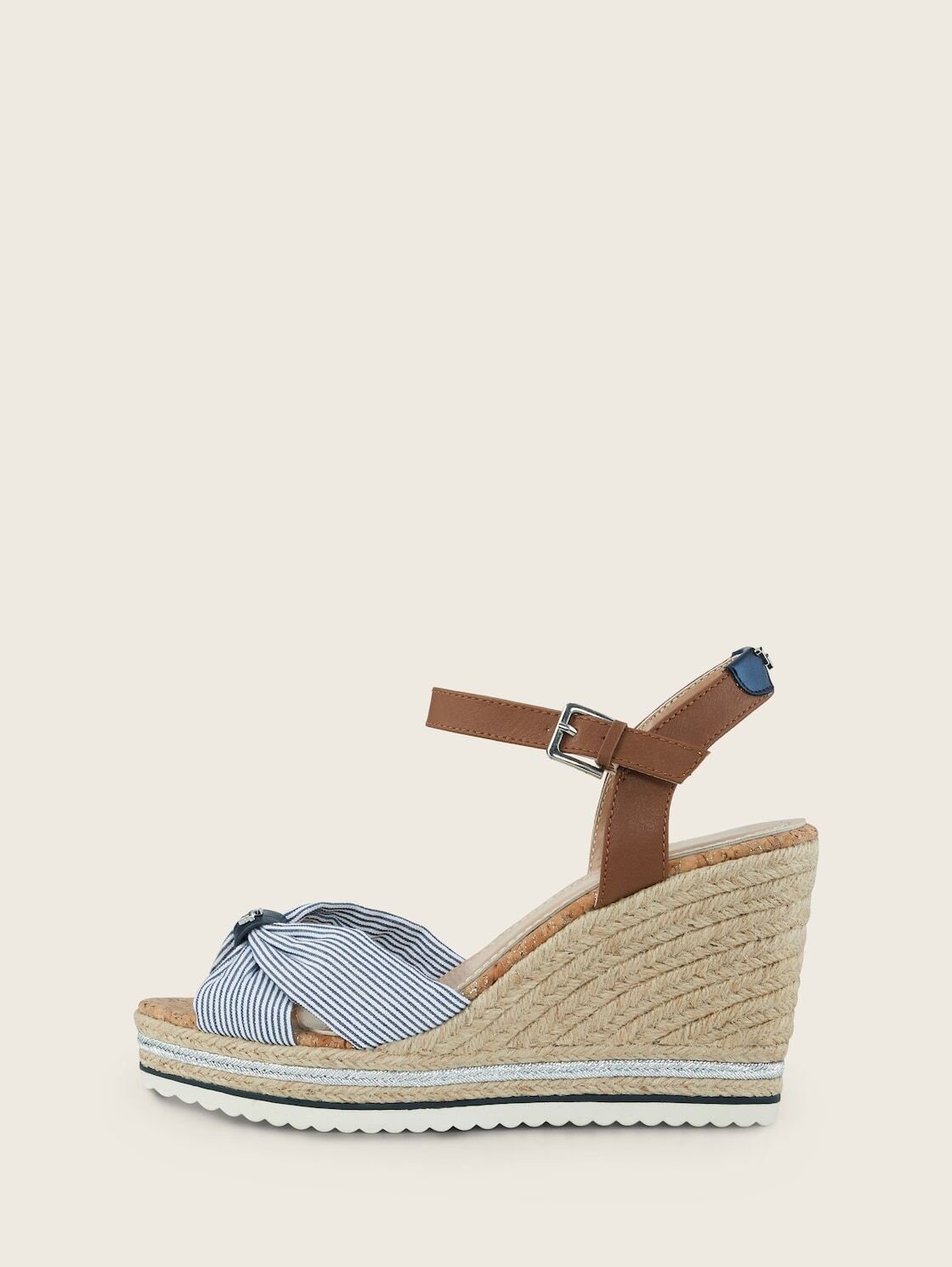 TOM TAILOR Shoes Licence Keilsandalette (1-tlg) Sandalen mit Keilabsatz 