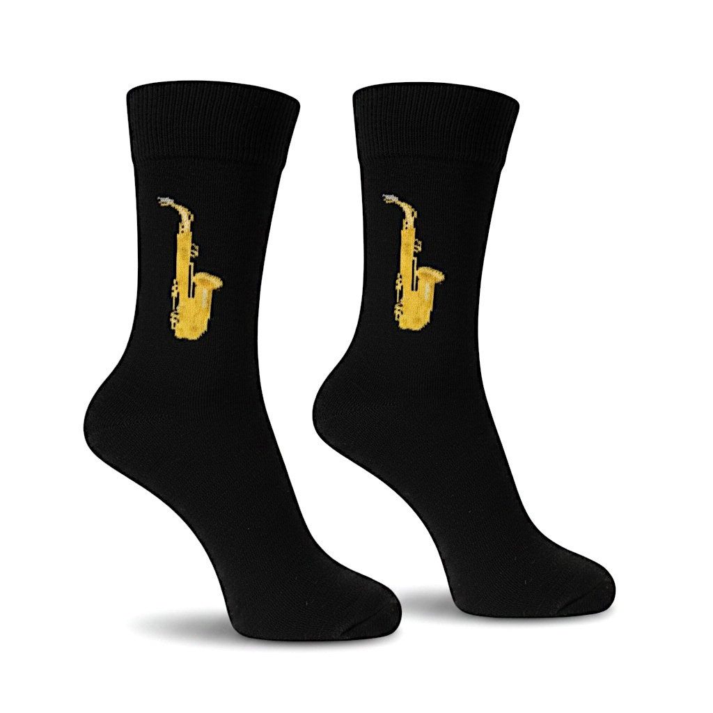 Freizeitsocken Musik Socken Saxofon