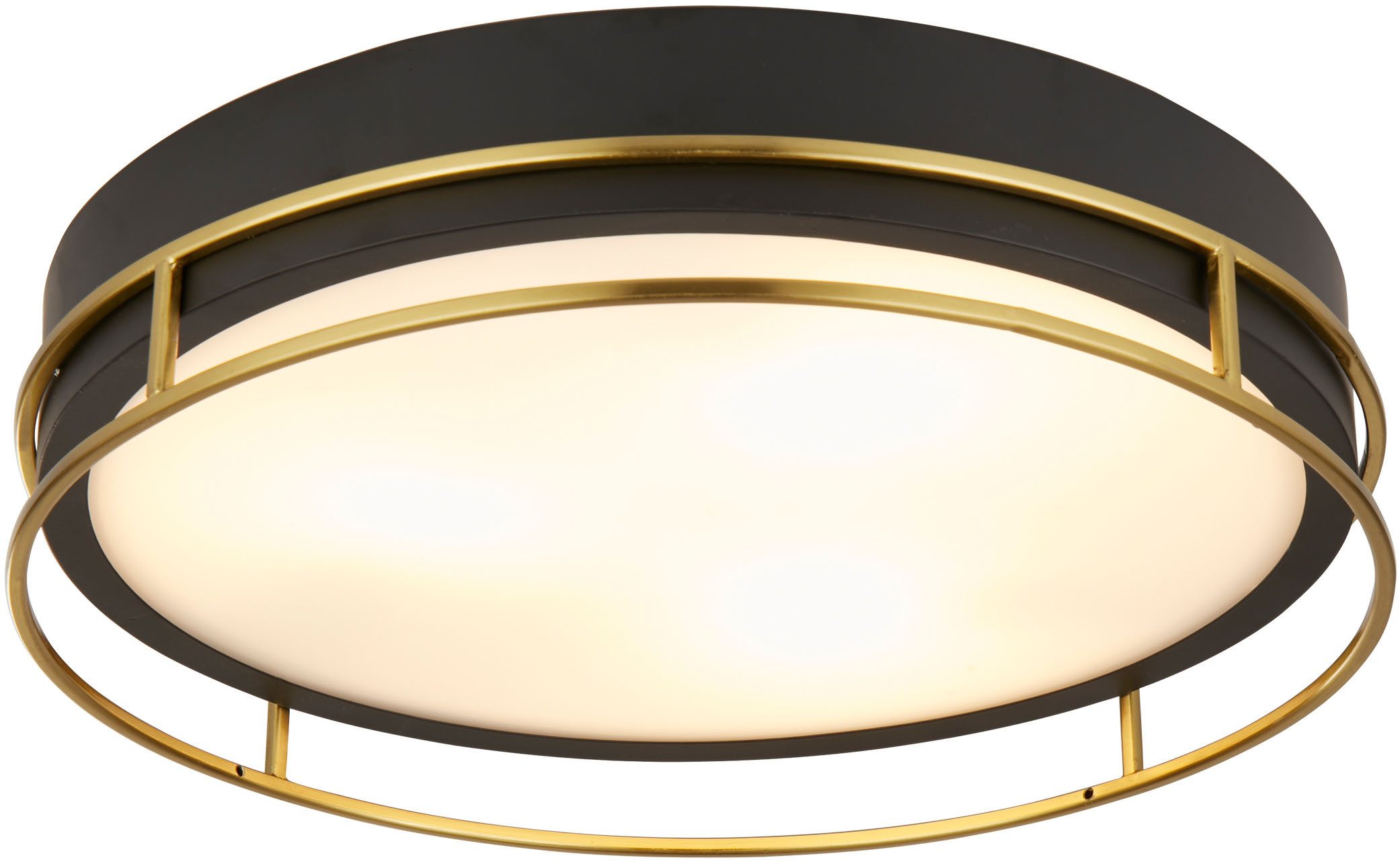 Searchlight Deckenleuchte Phoenix 3Lt Flush, Leuchtmittel wechselbar