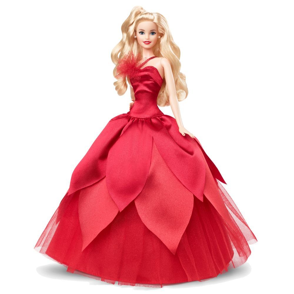 Barbie Anziehpuppe Holiday Barbie 2022 HBY03 Mattel Signature Puppe Sammelp günstig online kaufen