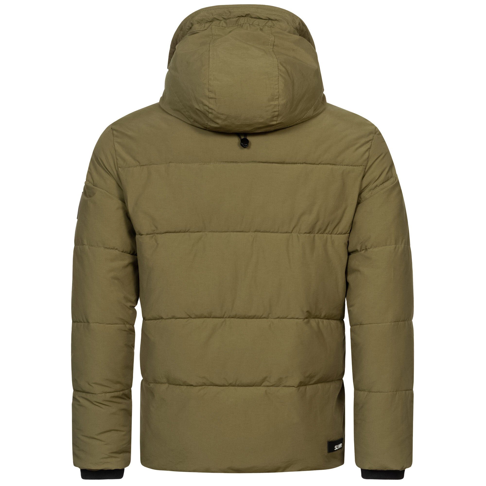 Alessandro Salvarini Winterjacke ASDiego mit extra hohem Kragen und vielen Taschen