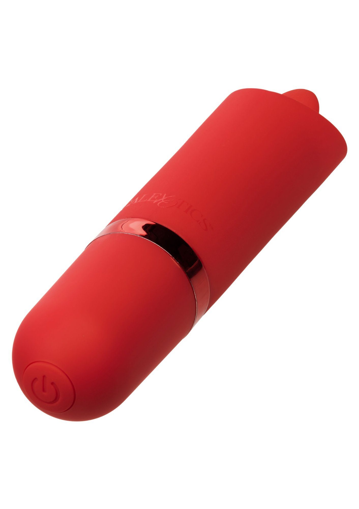 mit rot Vibrator Flicker Auflege-Vibrator - California Exotic Novelties Zunge