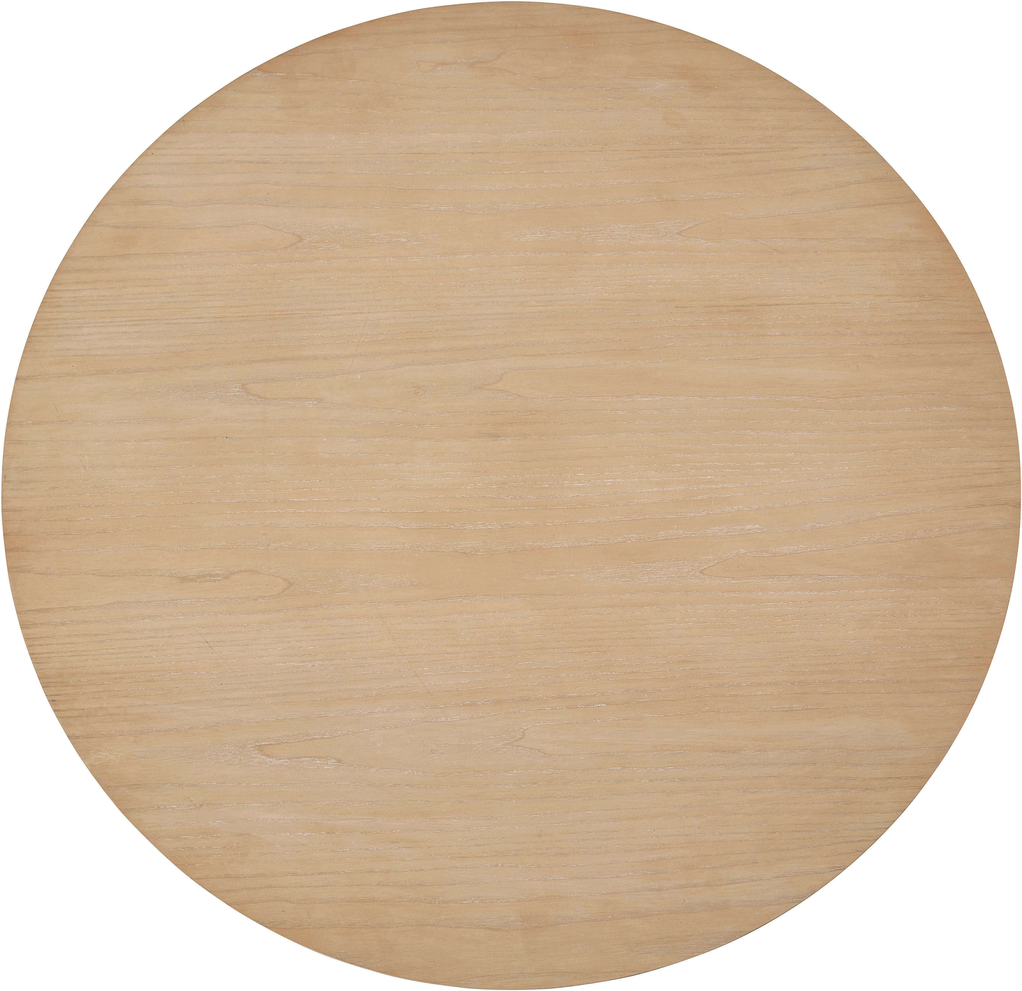 s.Oliver Couchtisch Hemmon (1-St), mit massivem Eschenfuß, edler Echtholzplatte, Durchmesser 80 cm