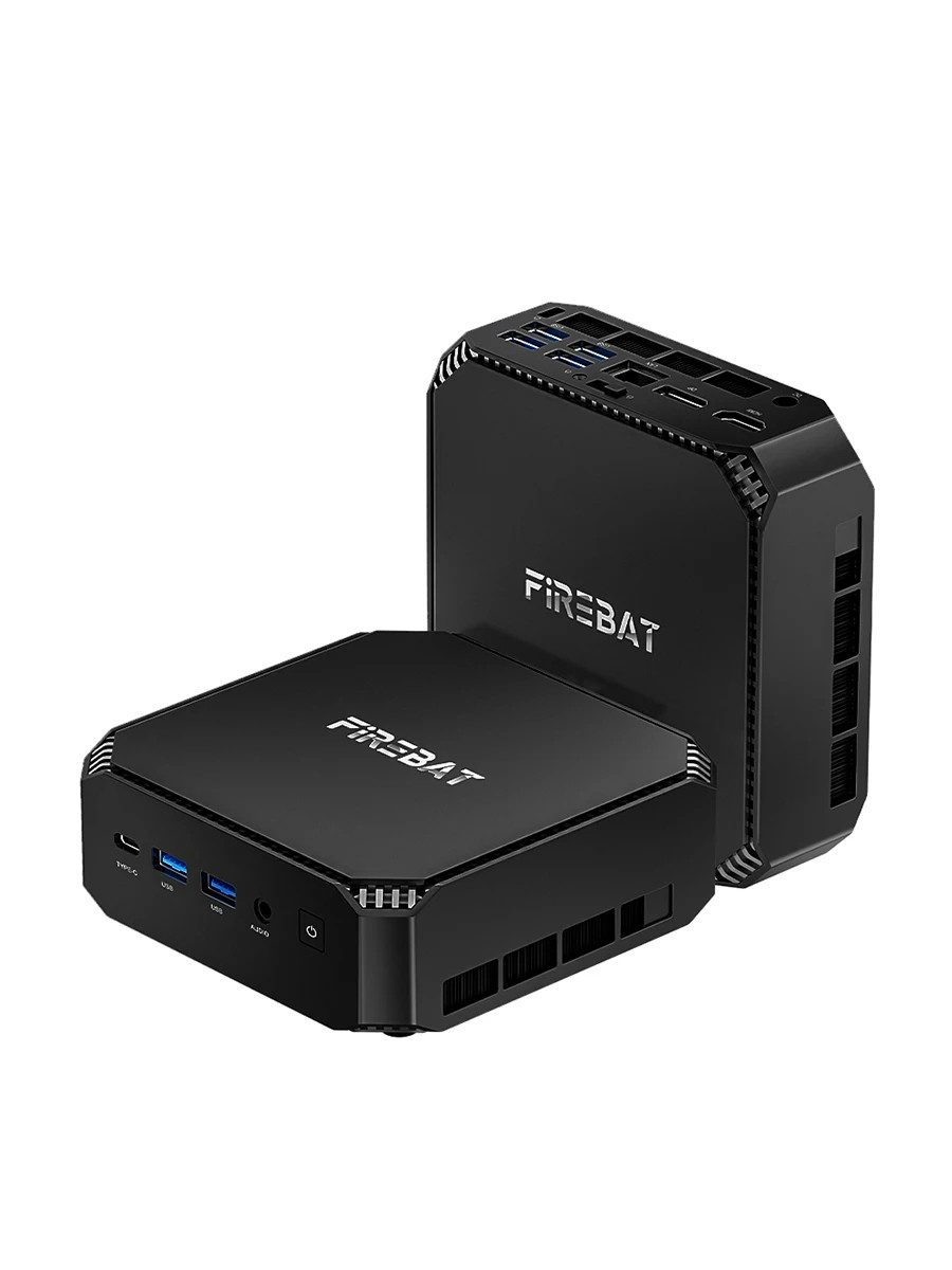 FIREBAT A6 AMD Ryzen 7 7735HS, 16 LPDDR5 RAM, 512GB SSD, Gaming Mini-PC Mini-PC (AMD AMD Ryzen7 7735HS, AMD Radeon™ 680M, 16 GB RAM, 512 GB SSD, AMD Radeon™ 680M, Triple Display, WLAN 6, Bluetooth 5.2)