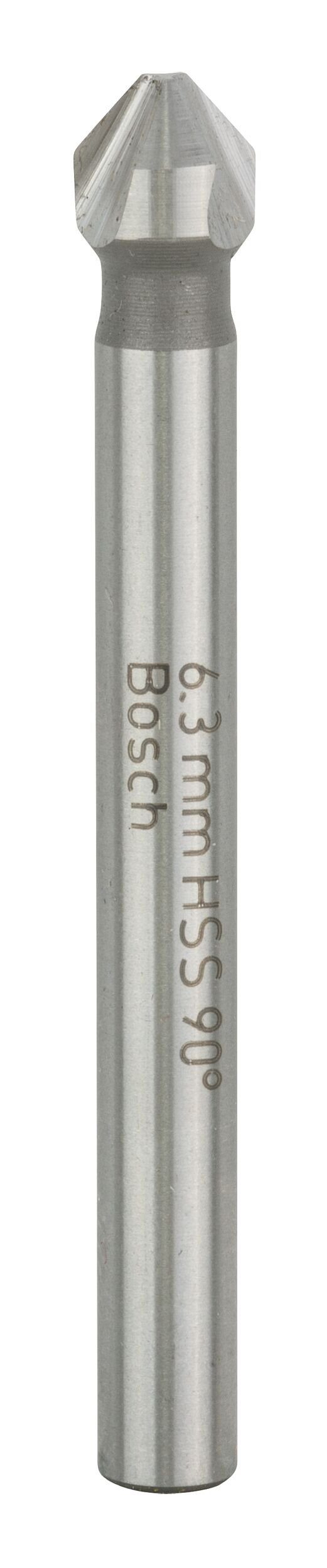 BOSCH Metallbohrer, Kegelsenker M3 - 6,3 x 45 x 5 mm