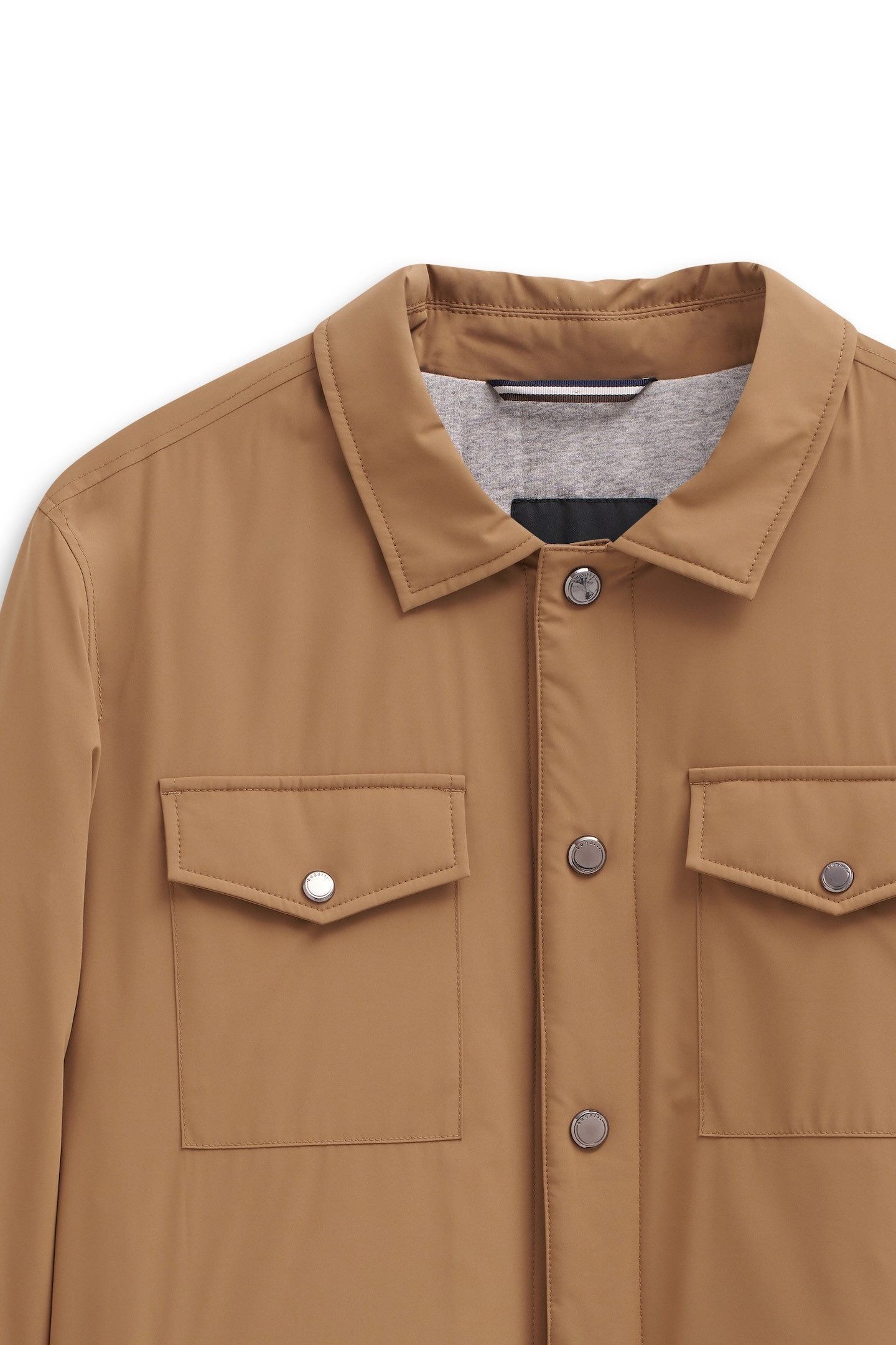 bugatti Kurzjacke Regular Fit mit Flexcity Stretch & Druckknöpfen