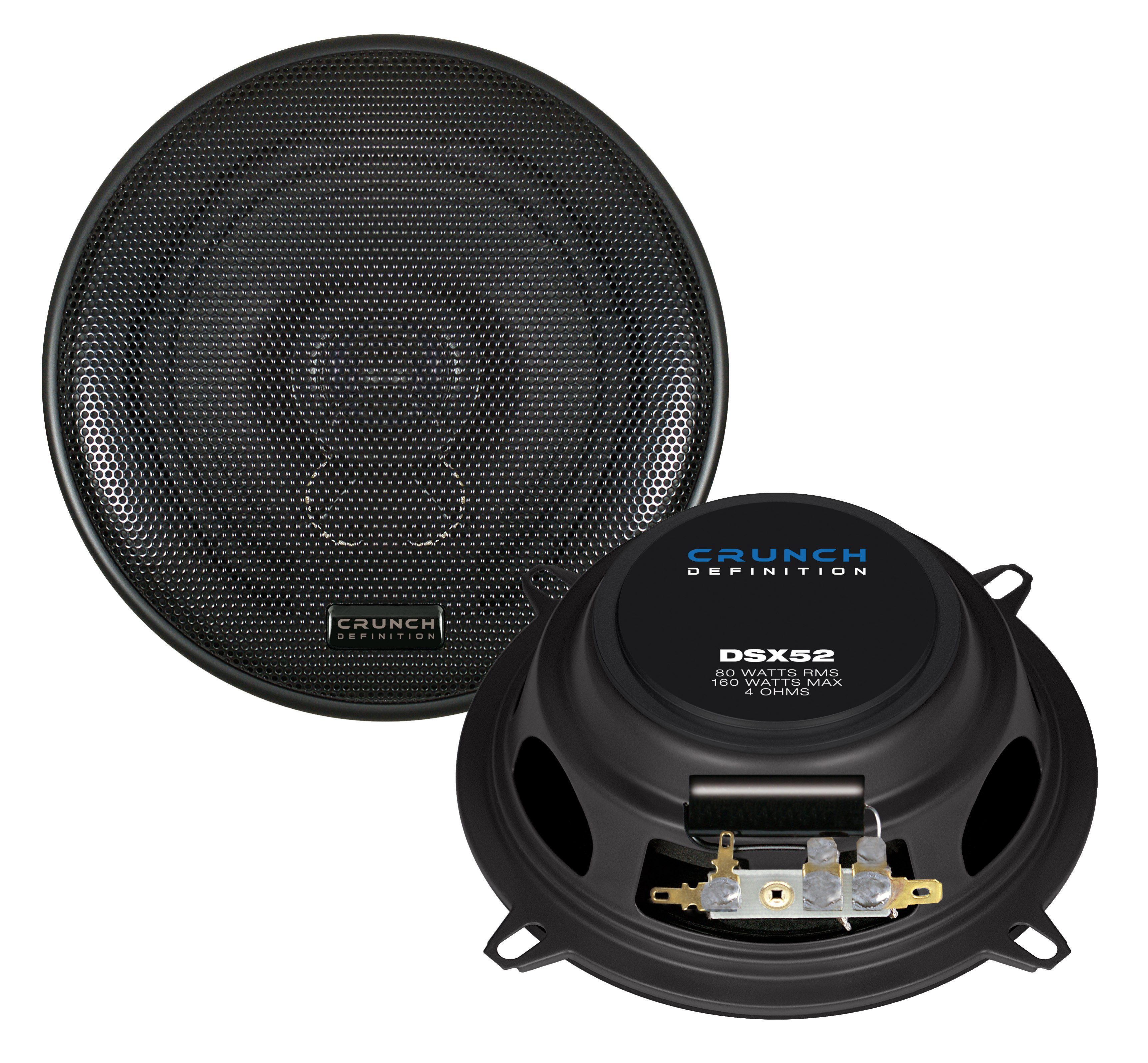 Crunch DEFINITION Koax 13 cm DSX-52, 80 Watt RMS Auto-Lautsprecher