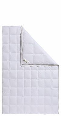 Daunenbettdecke, Fancy, für Allergiker geeignet (Hausstauballergiker), fjödur, Füllung: 80% Daunen, 20%Federn, Bezug: 100% Baumwolle, Decke 135x200, 155x220 cm, für Sommer und Winter