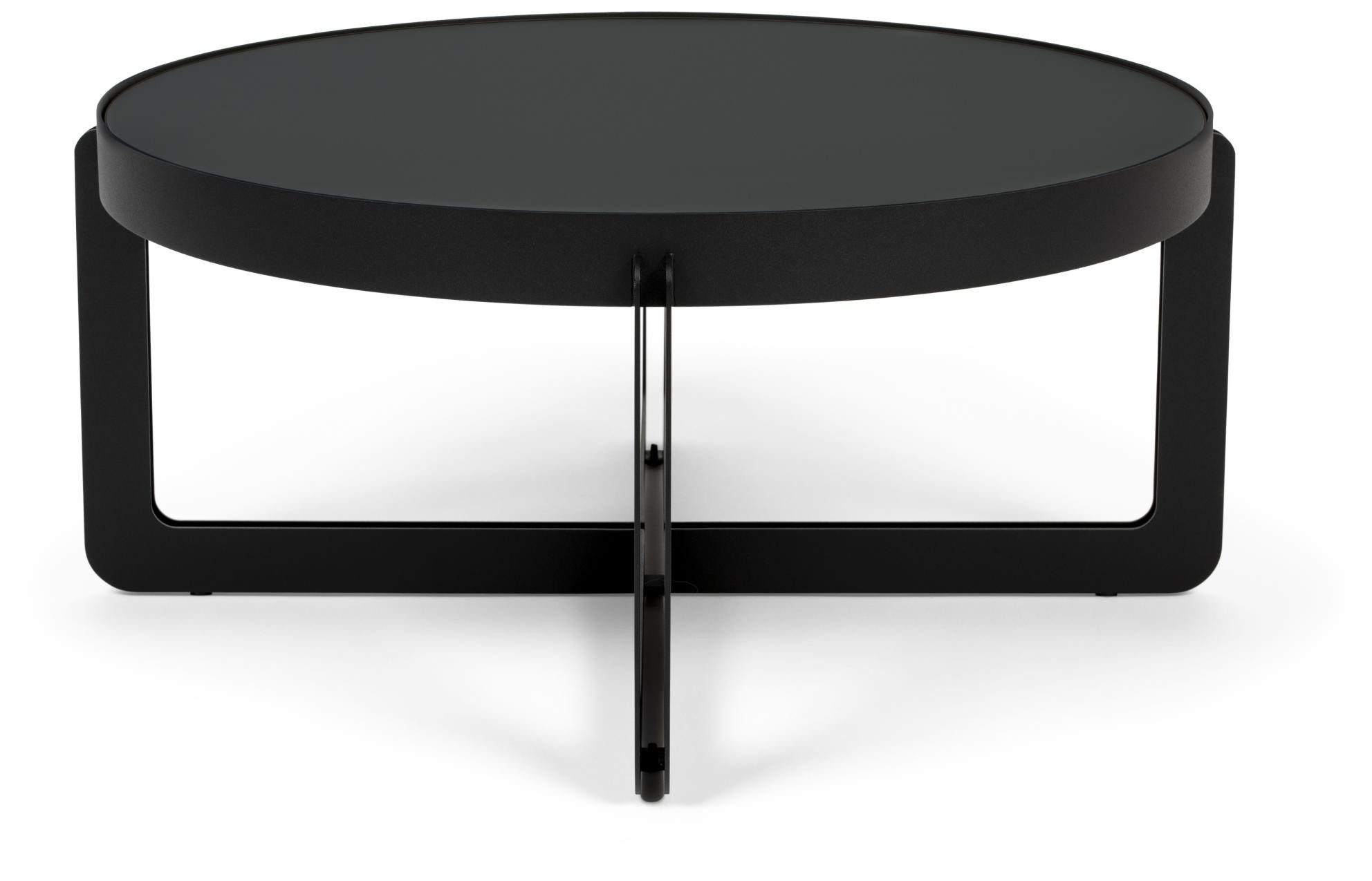 Zuiver Couchtisch Couchtisch CENTRE rund Schwarz von Zuiver 68 x 68 cm