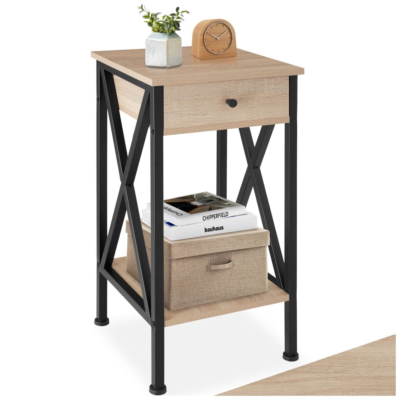 tectake Beistelltisch Dayton (1-St., 1 tlg), günstig online kaufen