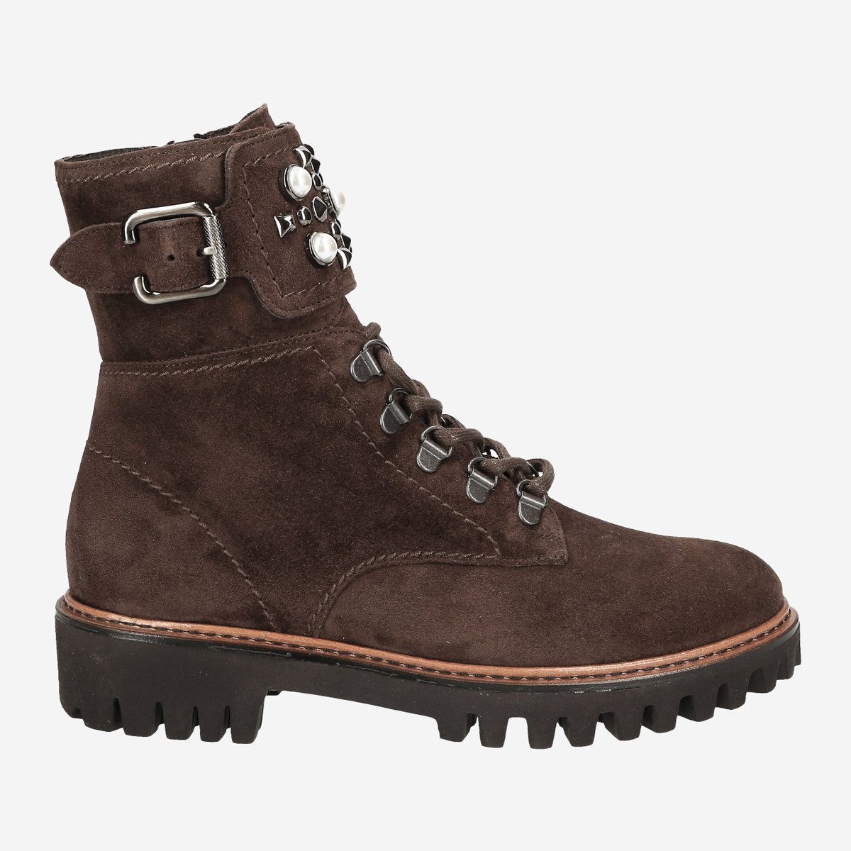 Paul Green 9494-003, Boots in Braun für Damen Stiefel