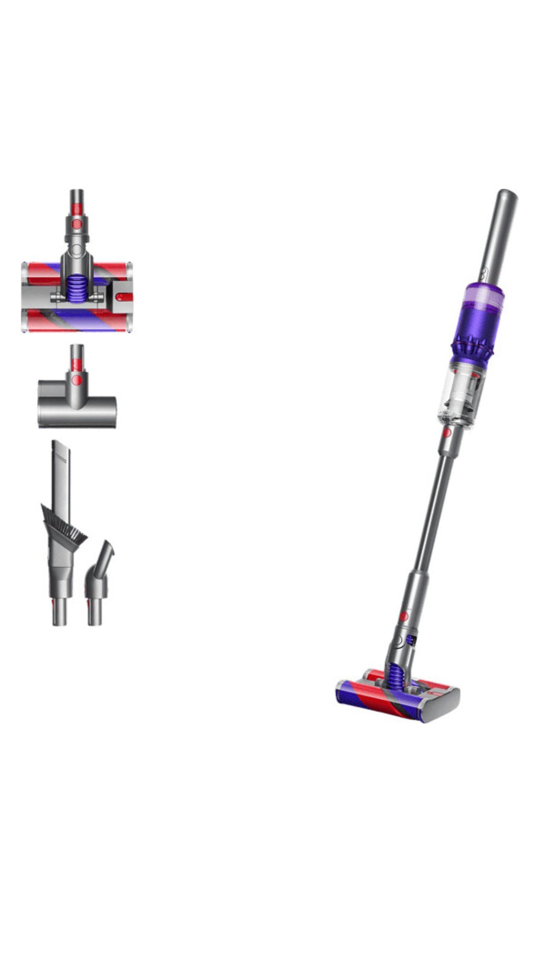 Stielstaubsauger Hand-und DYSON Omni-glide