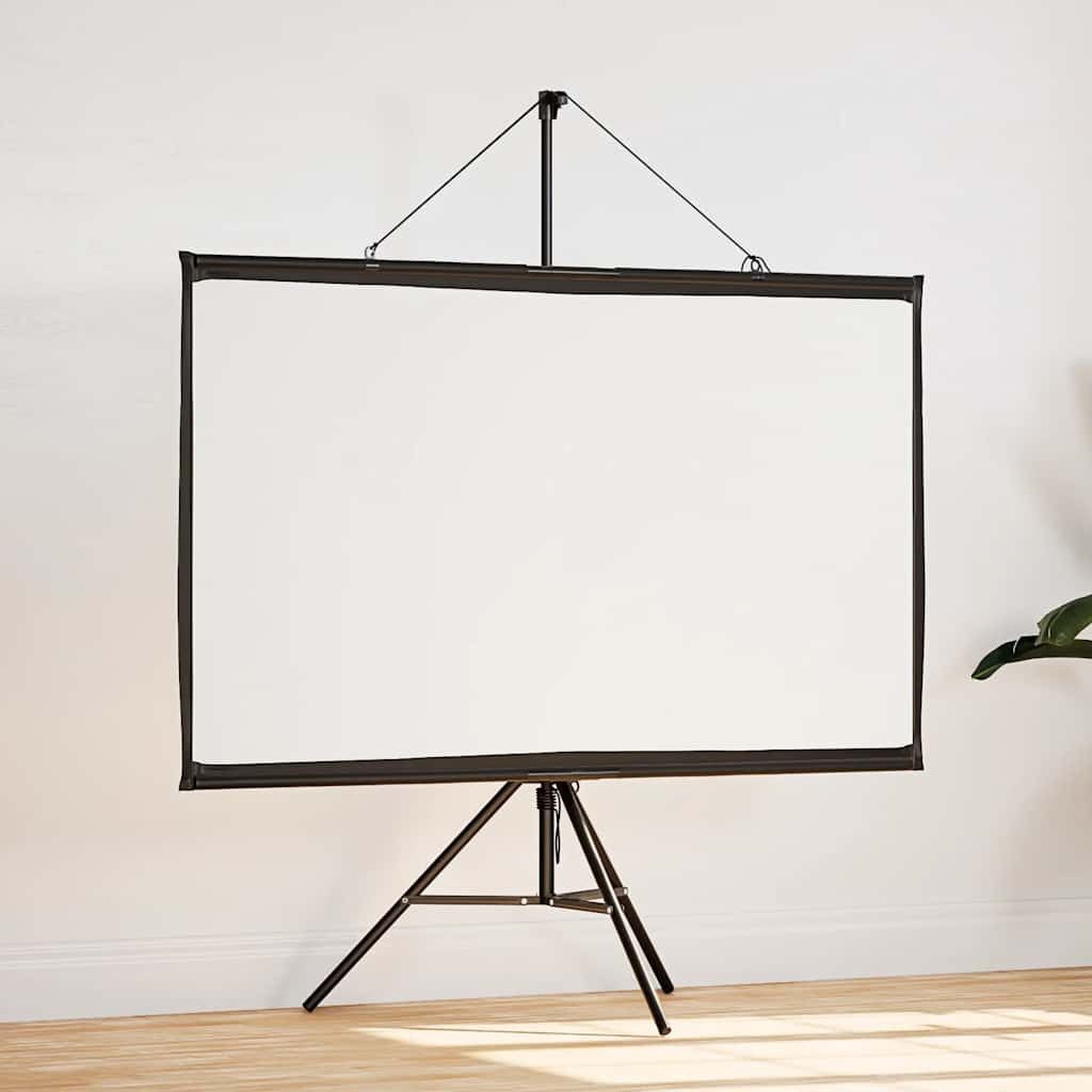 vidaXL 72aposapos 169 Beamer Leinwand mit Stativ 72 Zoll 169 Pull-Up-Leinwand