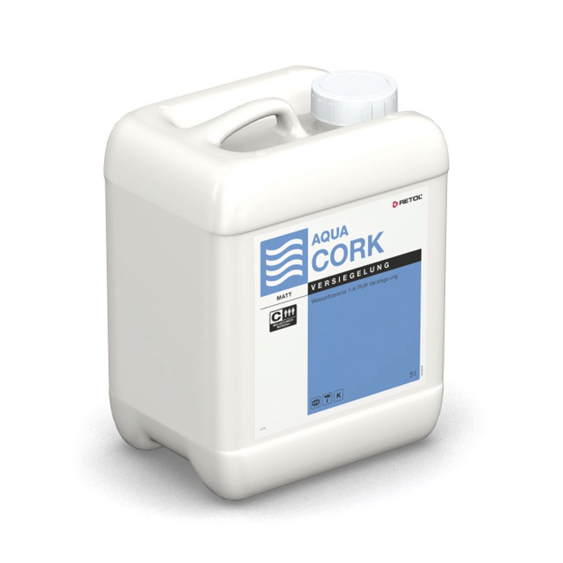 RETOL Bodenversiegelung AQUA Cork, Wasserbasierte 1-K PUR Versiegelung
