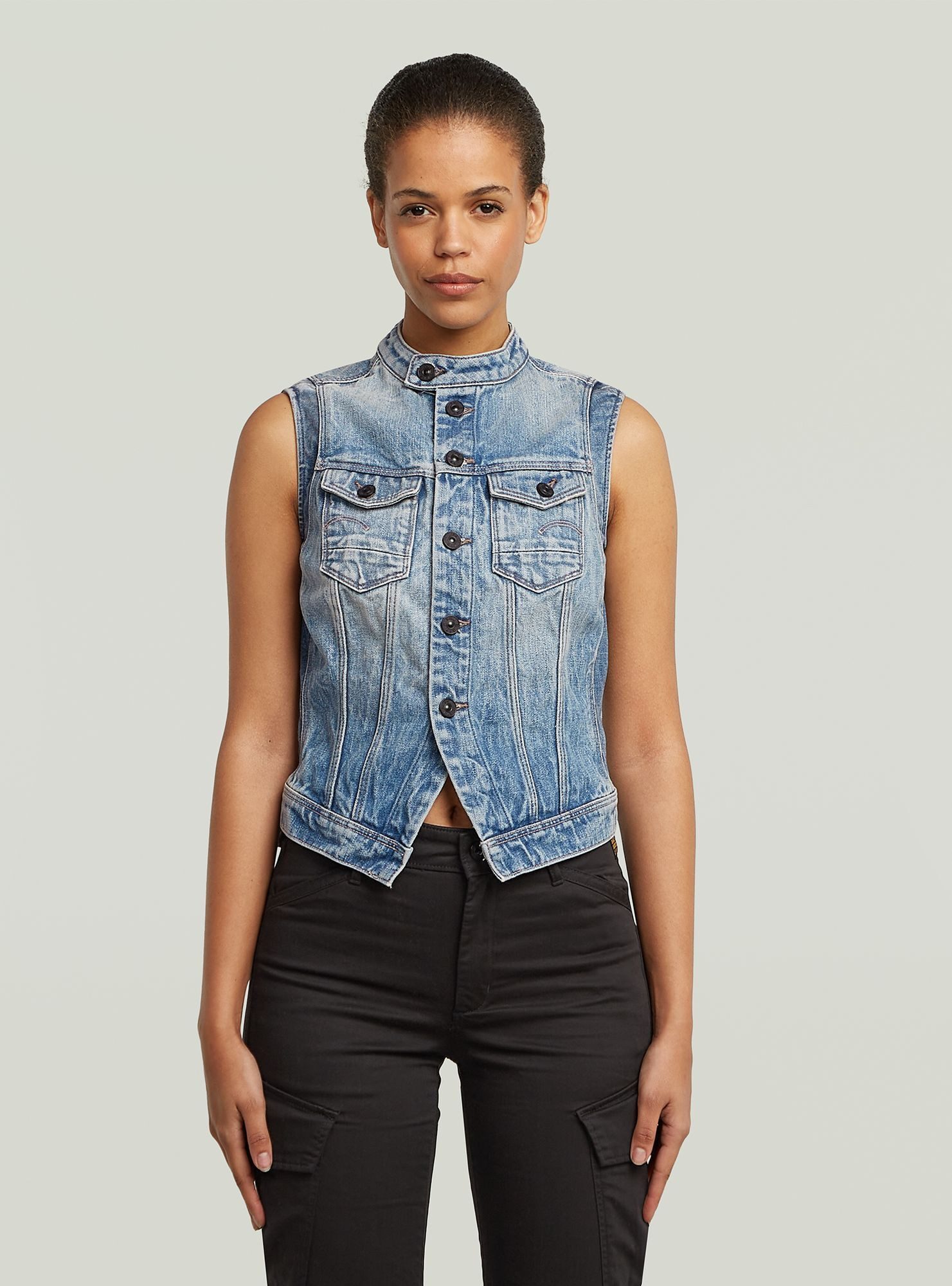 G-STAR Softshellweste Pitched Hem Slim Weste