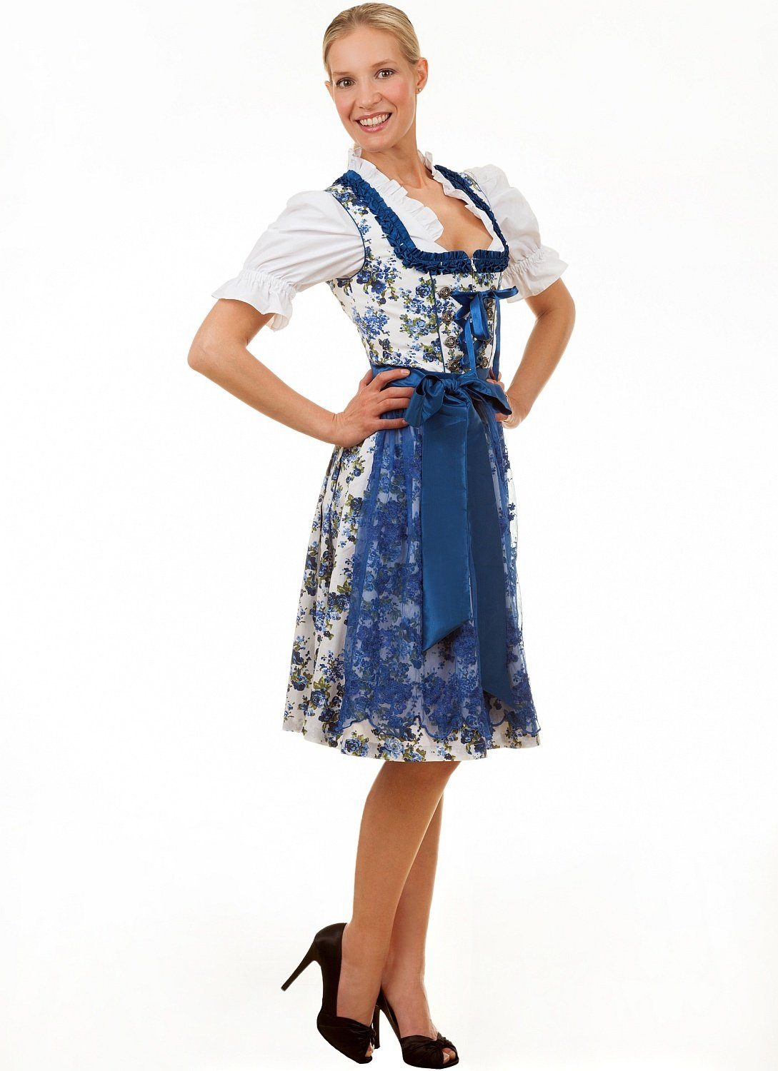 Edelnice Dirndl Estefania Blumen
