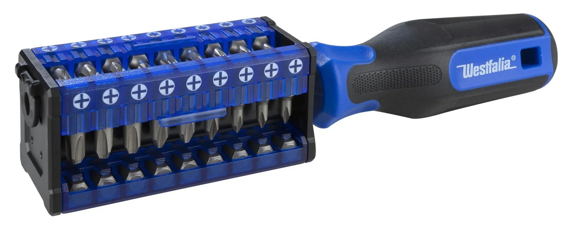 Westfalia Werkzeug Bit-Set Multi-Schraubendreher, 37-teilig