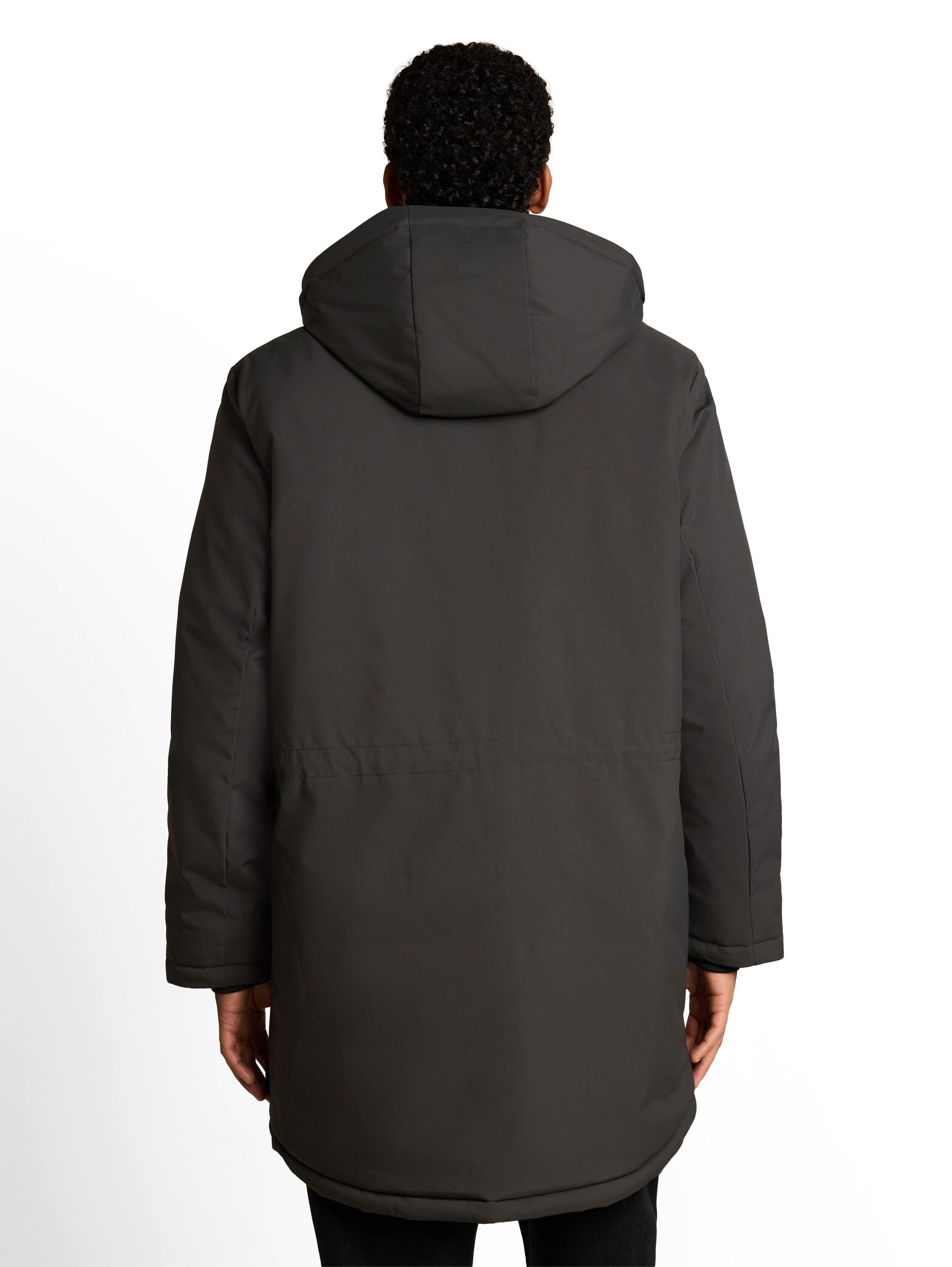 TOM TAILOR Denim Parka mit Kapuze und Reißverschluss – Bild 2 von 5