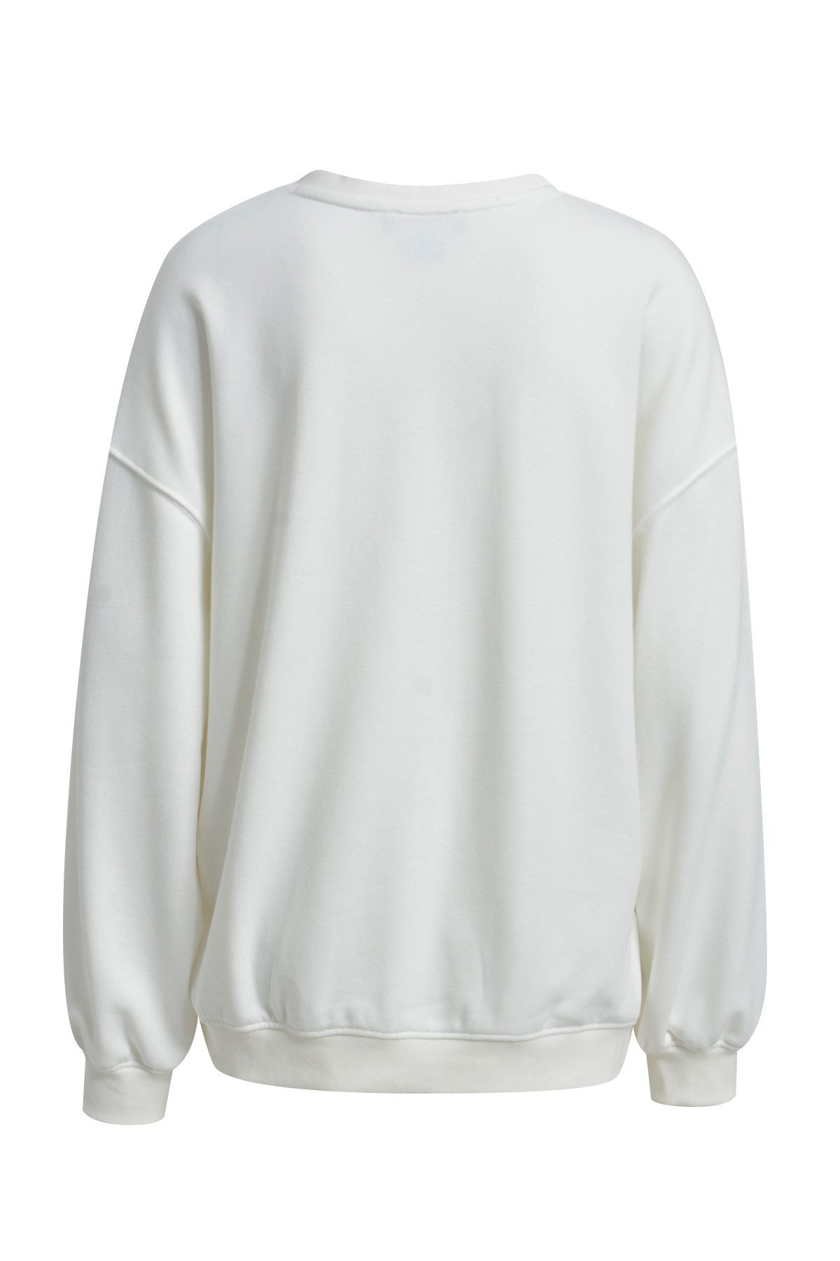 Smith & Soul Sweatshirt mit V-Ausschnitt, Oversize Fit
