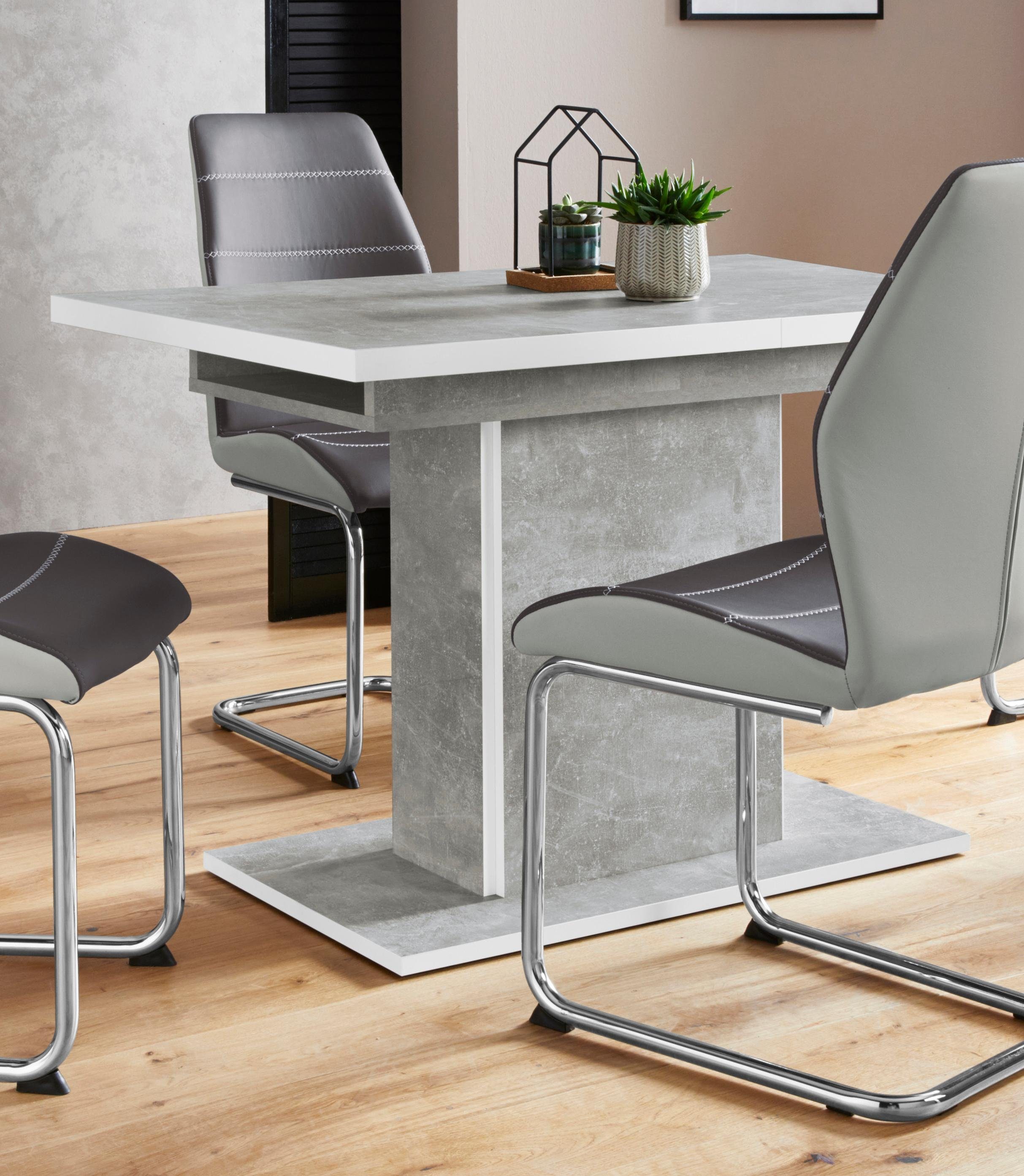 HELA Esstisch Alice, ausziehbar, Breite 120-160 cm günstig online kaufen