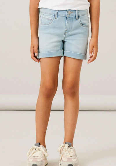 Name It Shorts NKFSALLI SLIM DNM SHORTS mit Umschlagsaum