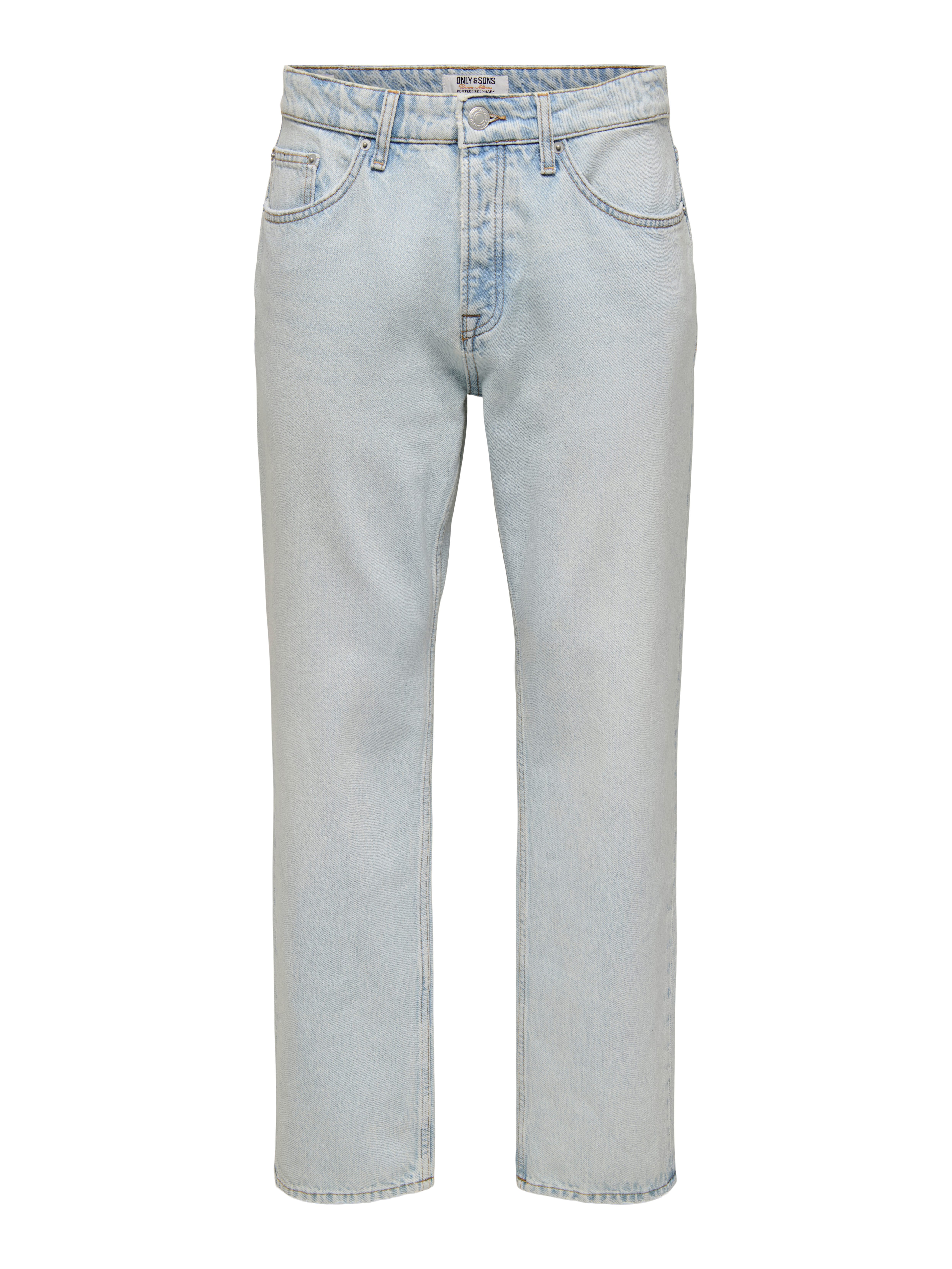 Light Blue Bleached Denim