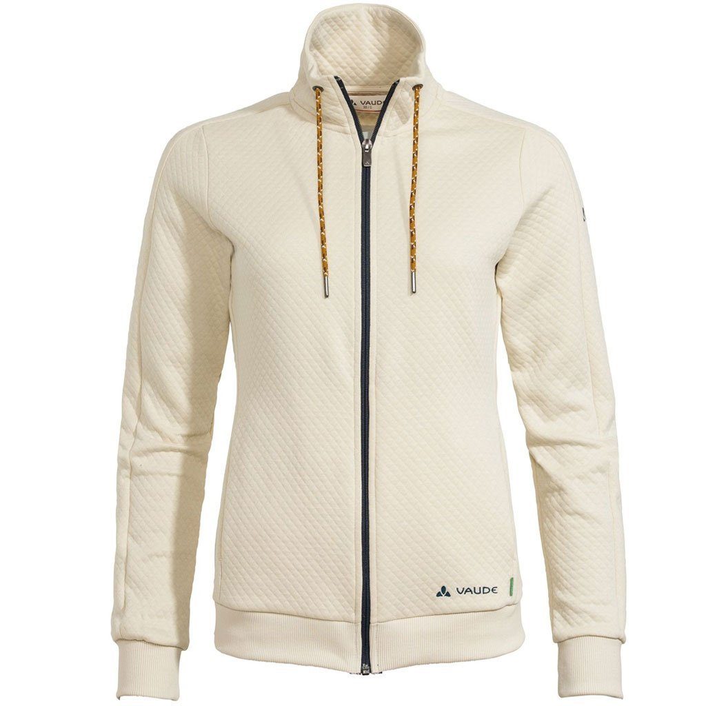 VAUDE Fleecejacke VAUDE Womens Redmont Cotton Jacket - Freizeitjacke Damen mit Stepp-Opt ecru | Übergangsjacken