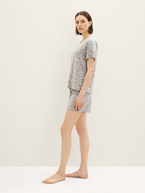 TOM TAILOR Schlafshorts Pyjama Shorts mit Animalprint