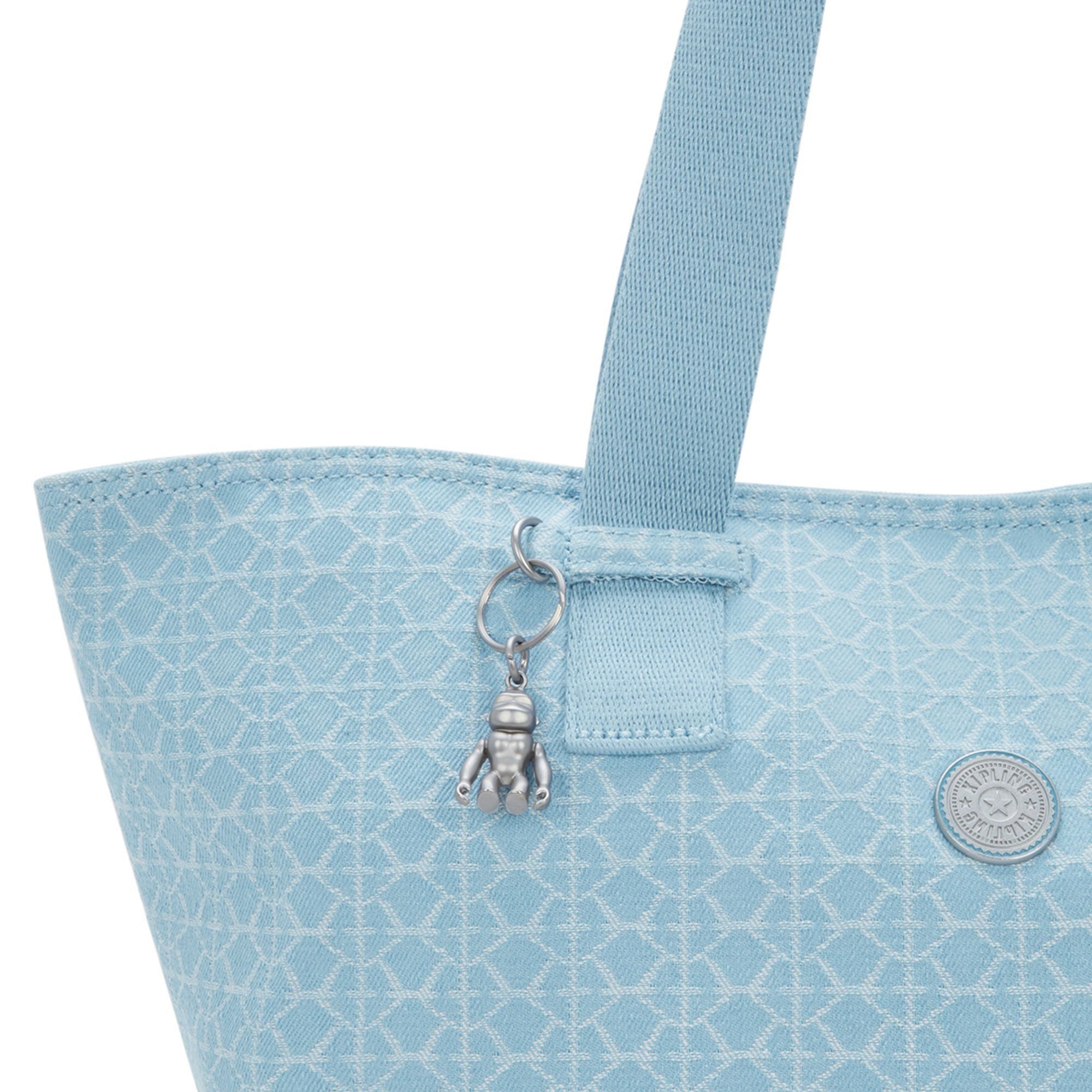 KIPLING Shopper Denim Love, Polyester