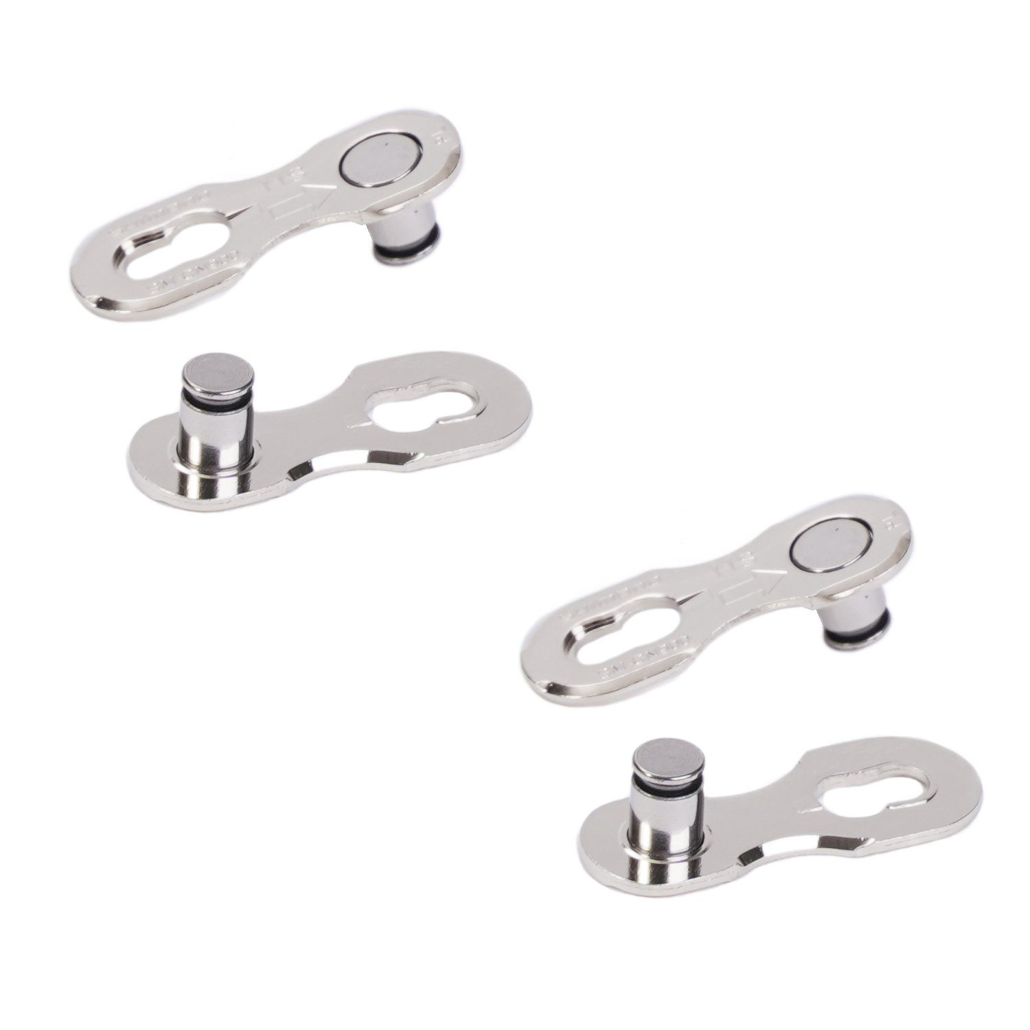 Shimano Fahrradkette 2x Quick-Link Kettenschloss 11s SM-CN900 11-Fach Fahrrad-Kette auch für E-Bike