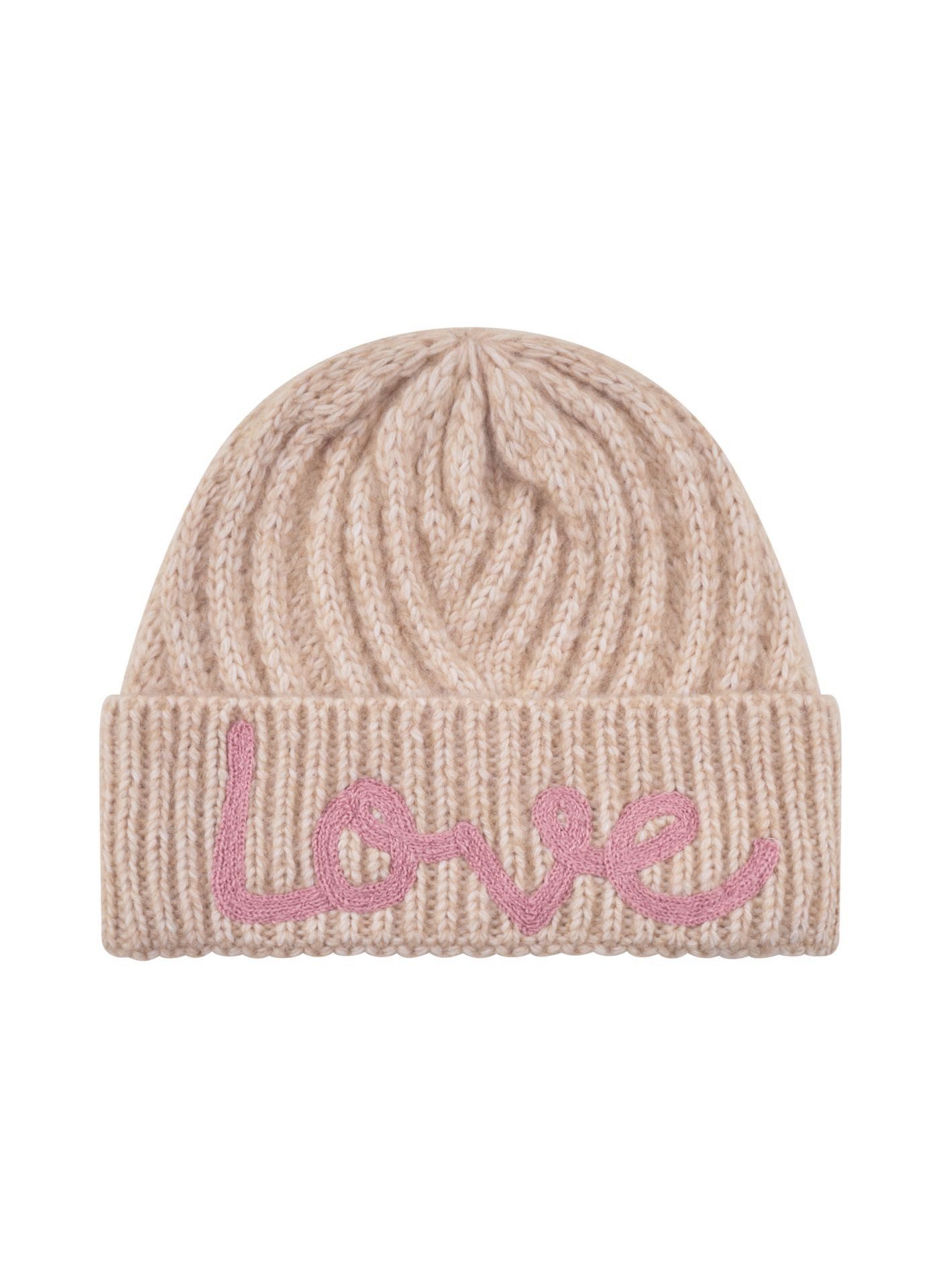 Codello Strickmütze Codello Mütze mit LOVE-Stickerei „Love“-Stickerei als s günstig online kaufen