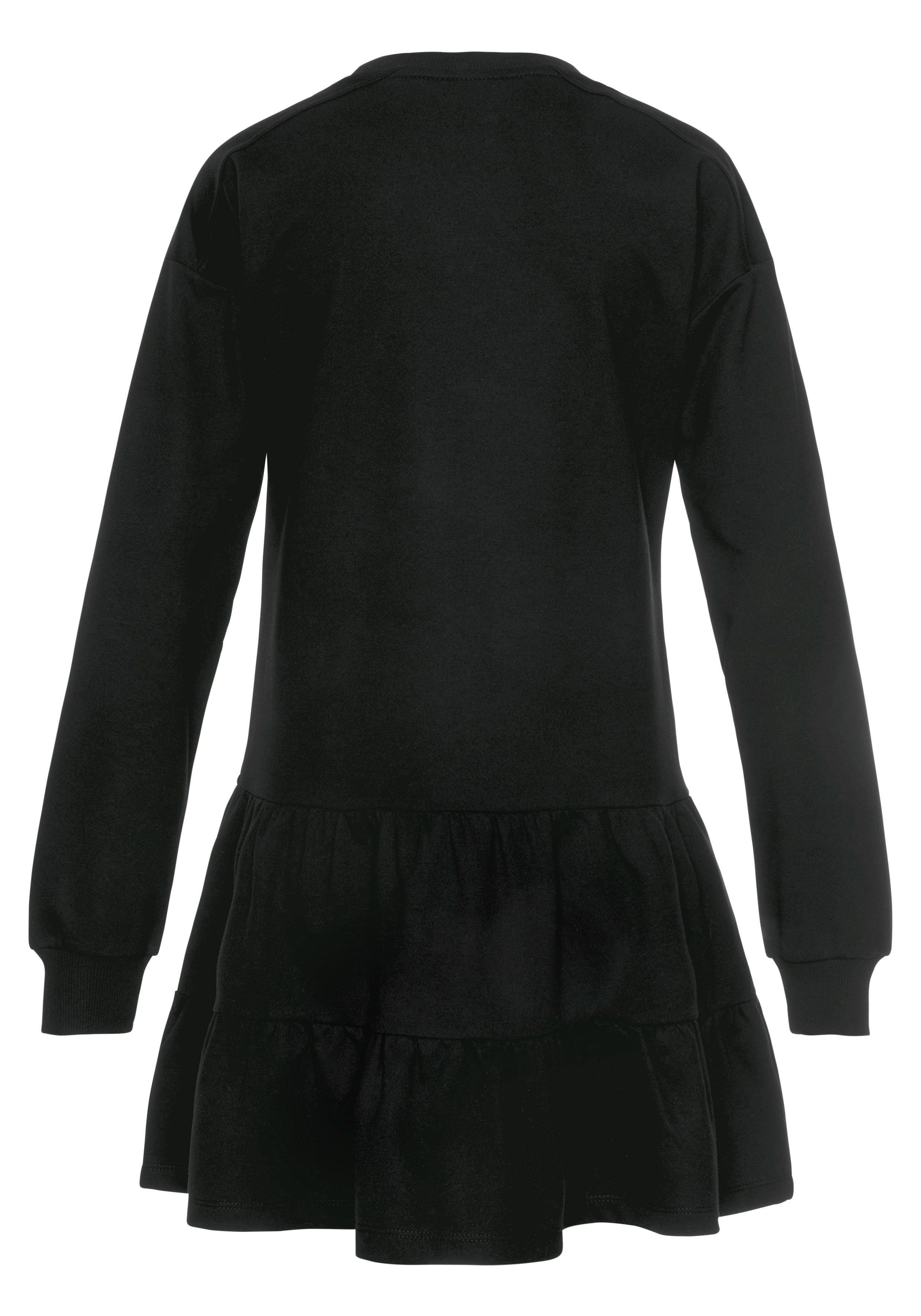 schwarz LASCANA Sweatkleid