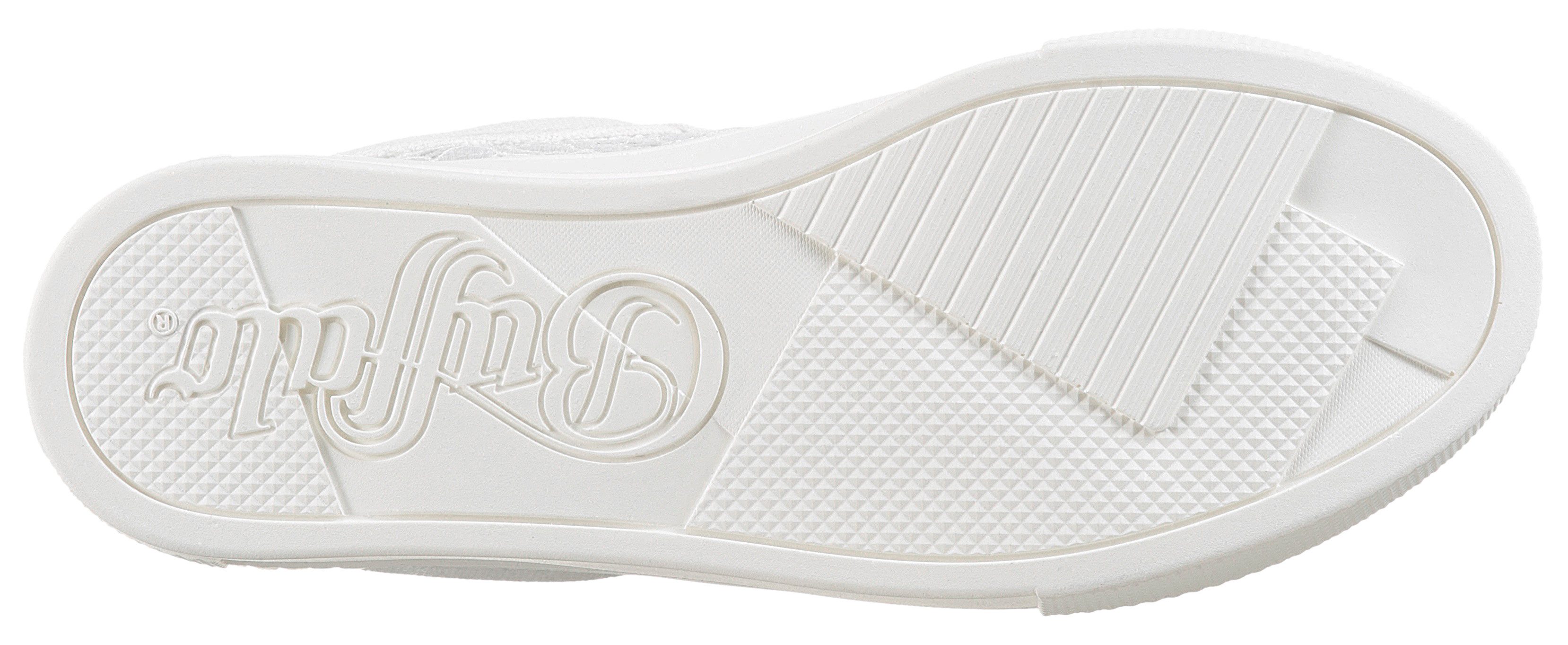 Buffalo PAIRED BLOOM Plateausneaker, Schnürschuh, Halbschuh, Freizeitschuh mit MemoryFoam-Innensohle