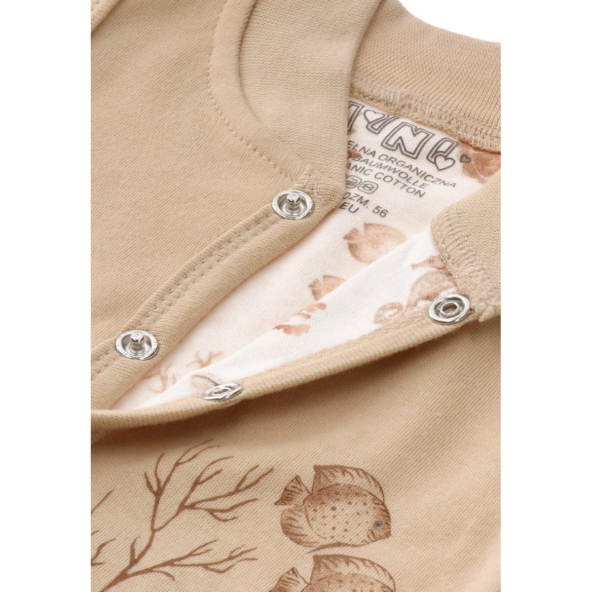 NINI Fleeceweste Meerestiere Unisex Kinder Babyweste, Vest, ärmellos, Funktionsweste, Strickweste