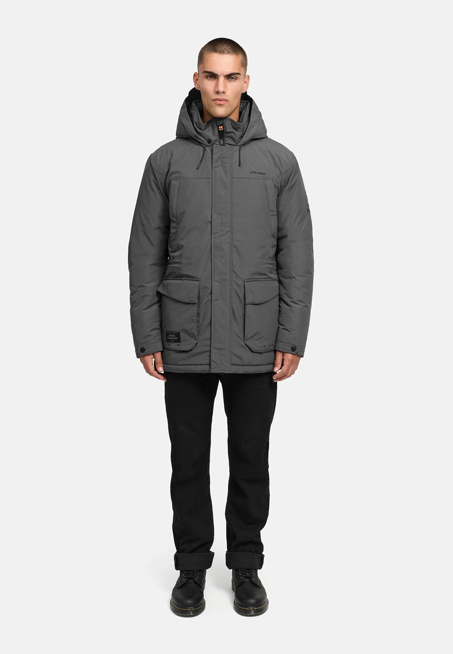 Stone Harbour Winterjacke Wadiim XX Warm gefütterte Outdoorjacke mit Kapuze