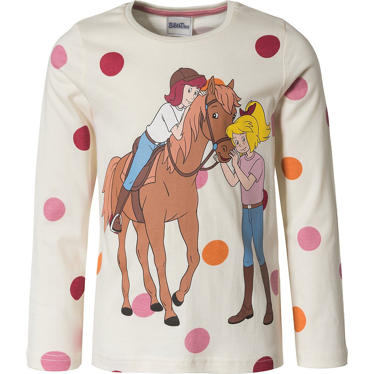 Langarmshirt »Bibi und Tina Langarmshirt für Mädchen, Pferde«