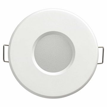 SEBSON LED Einbaustrahler Einbaustrahler Alu Bad IP65 inkl. GU10 Fassung, Lochdurchmesser 65mm