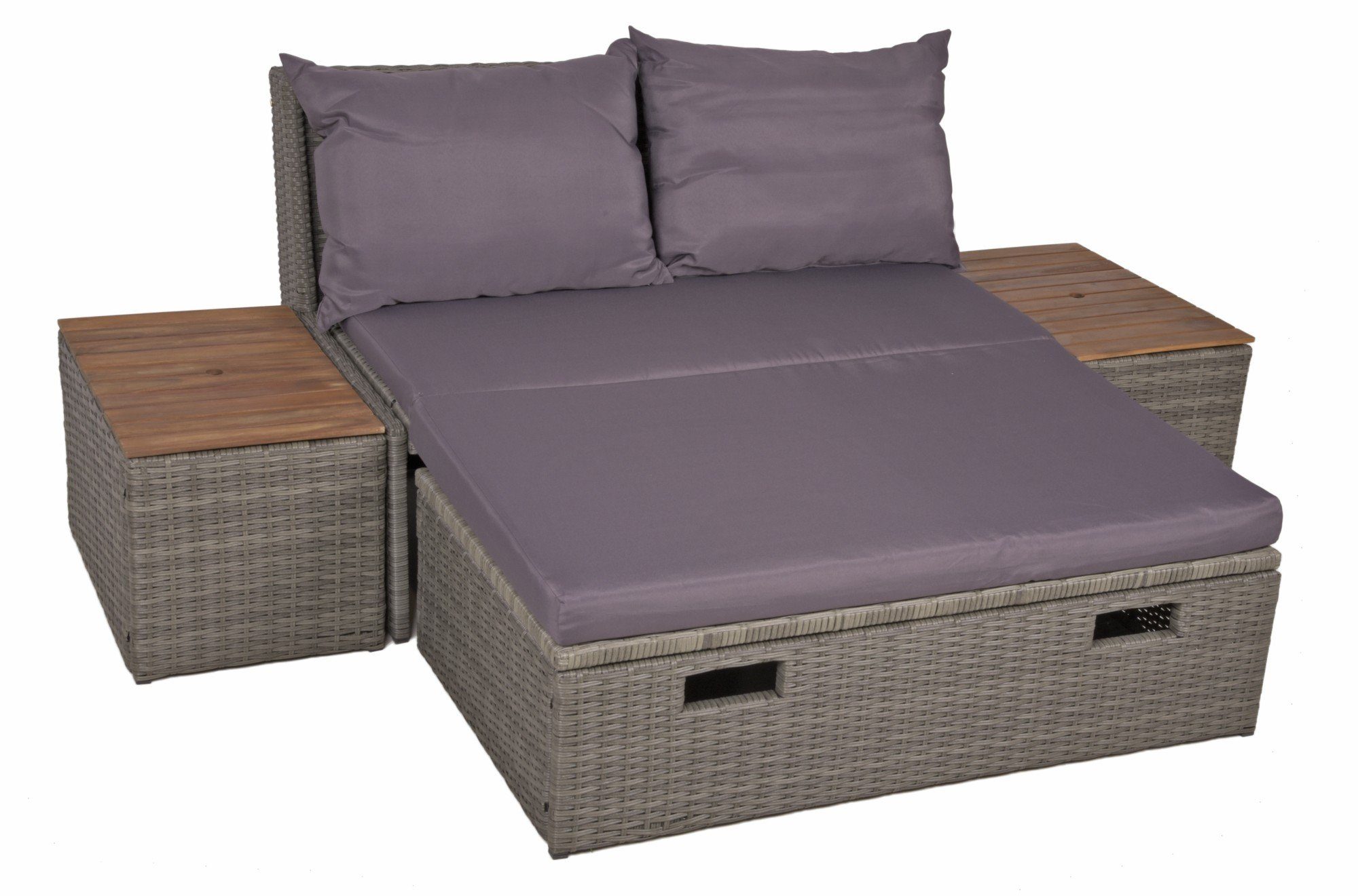 Beistelltische Sofa Lounge Loungeset, ausziehbar Pleasure Loungesofa METZ Möbel Sitzgruppe Garden