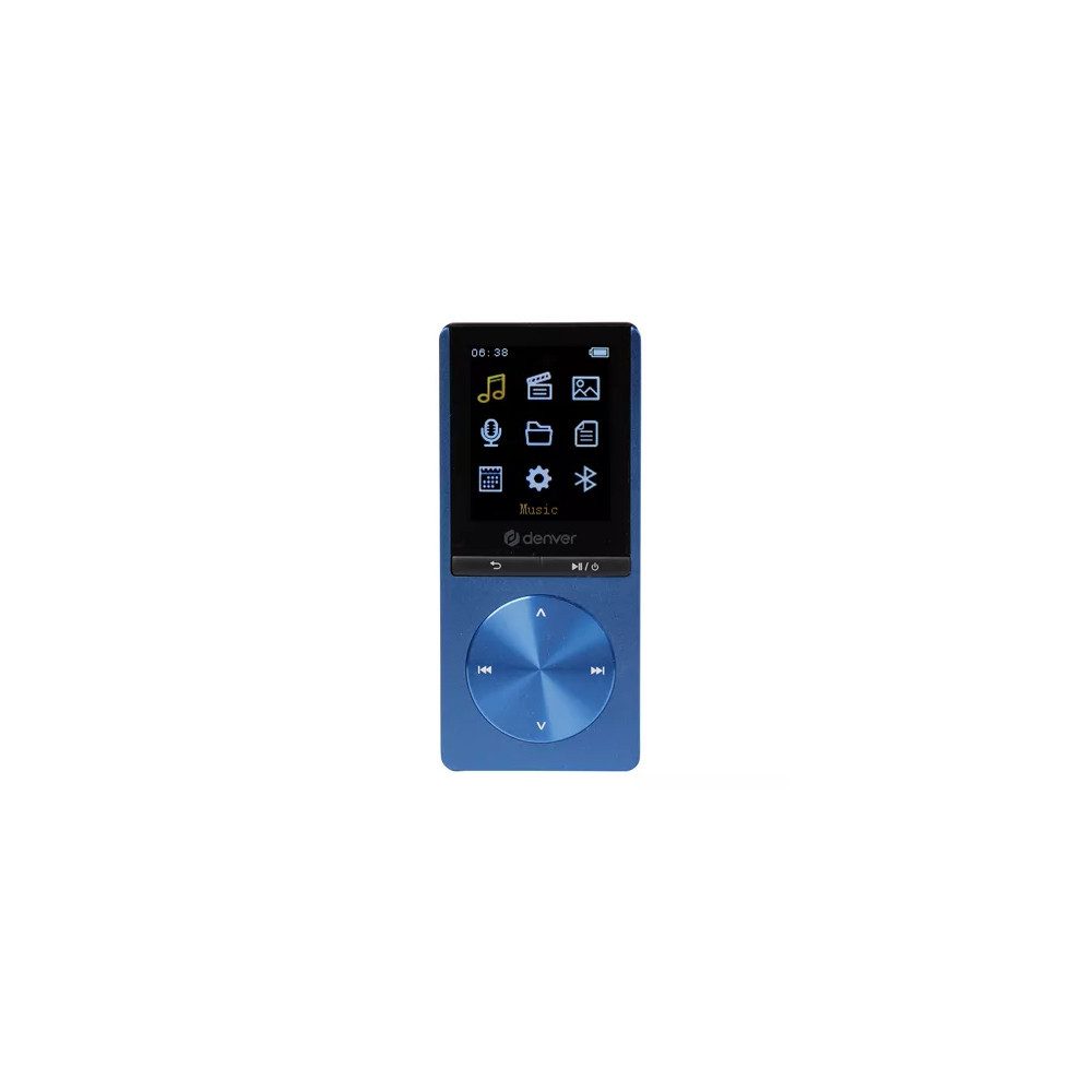 MP4-Player 4GB in Blau mit Bluetooth, 1,77" Display und MP3/WAV MP4-Player